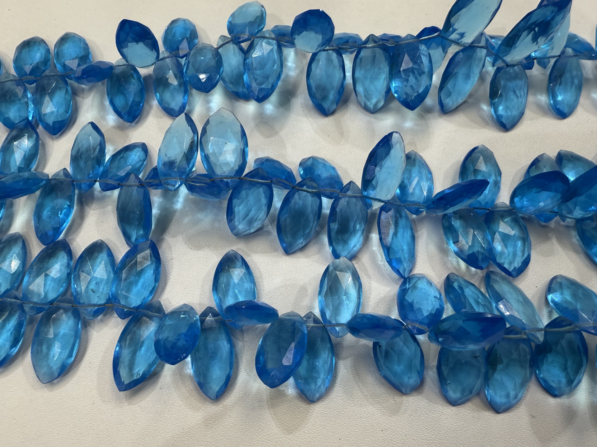 Hydro Quartz Marquise Faceted