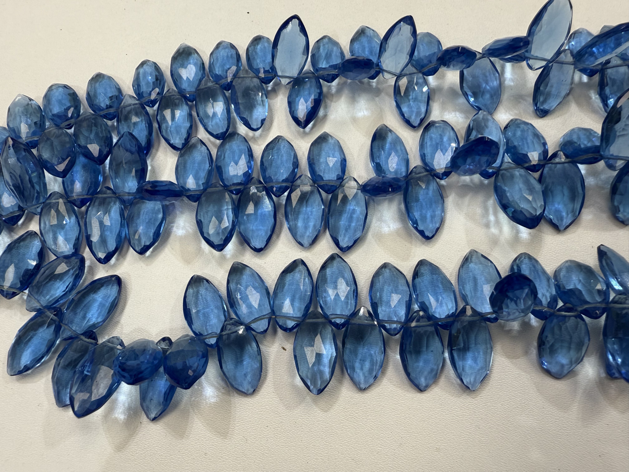 Hydro Quartz Marquise Faceted