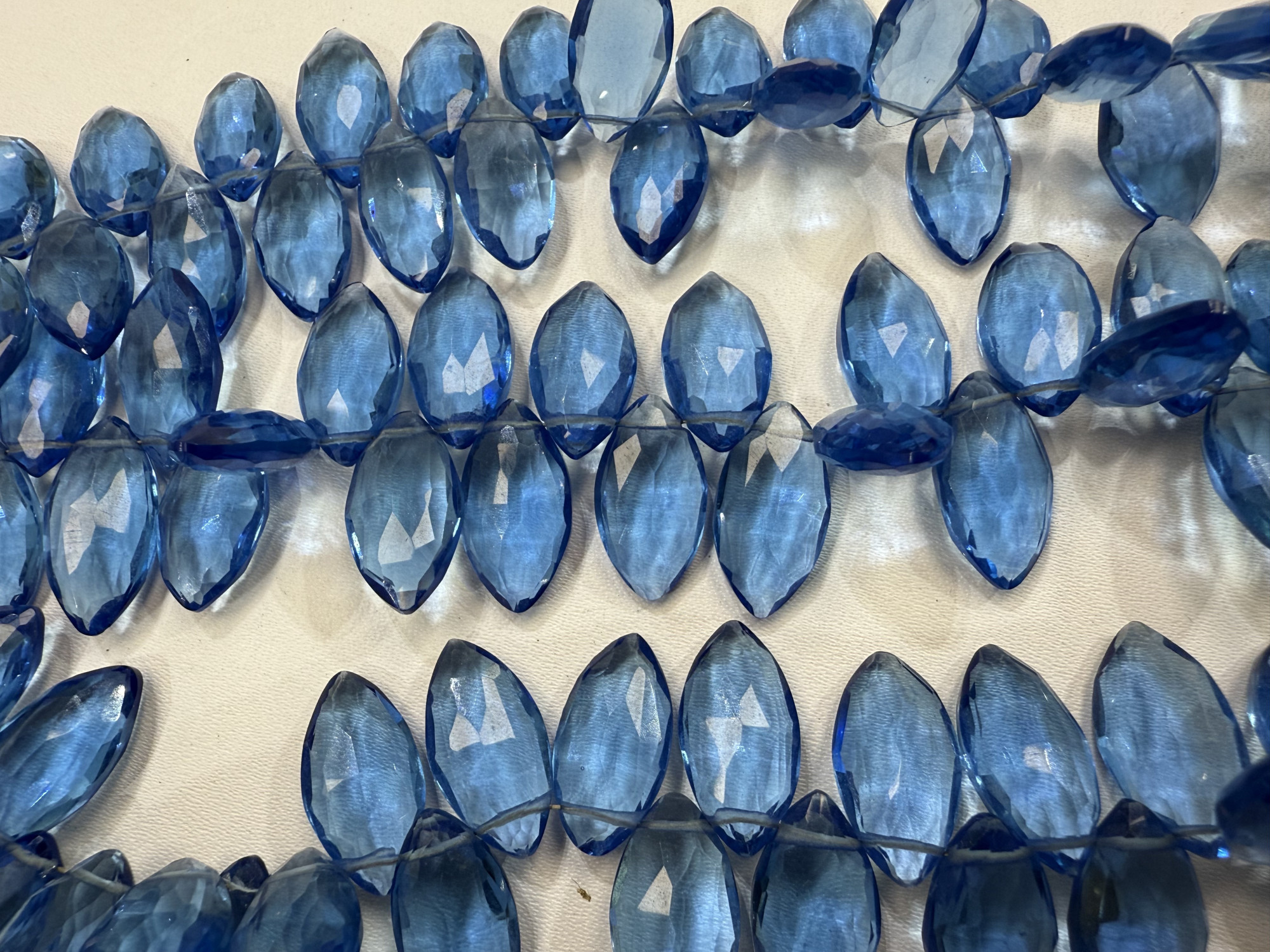 Hydro Quartz Marquise Faceted