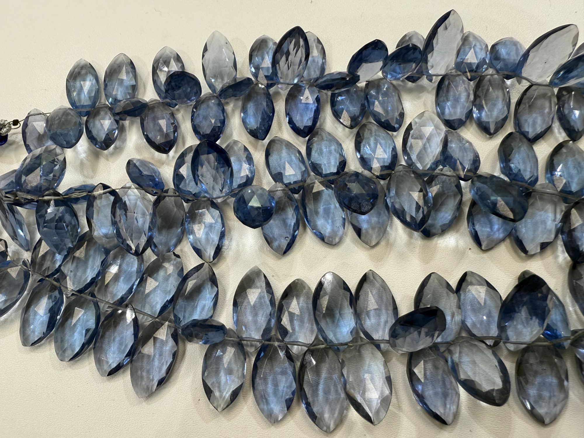 Hydro Quartz Marquise Faceted