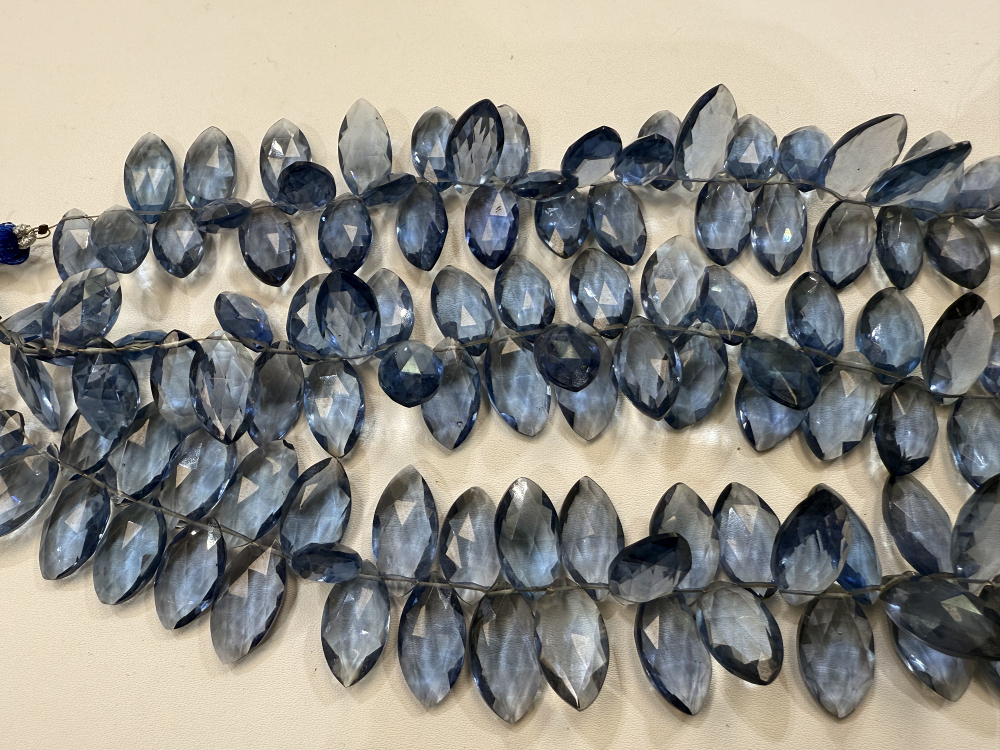 Hydro Quartz Marquise Faceted