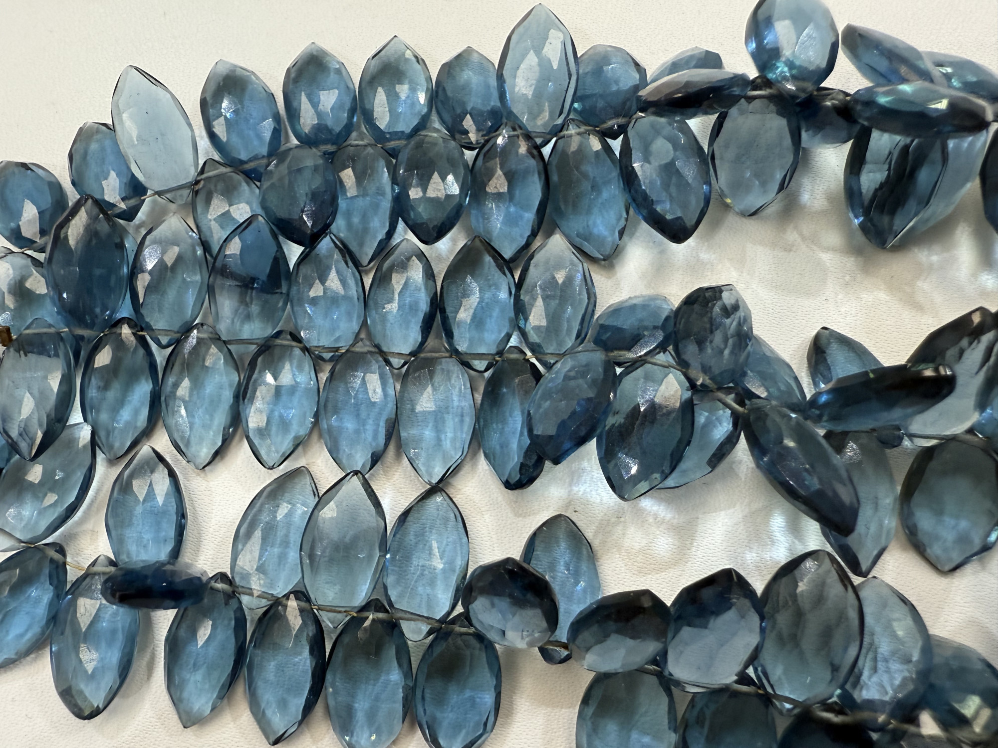 Hydro Quartz Marquise Faceted