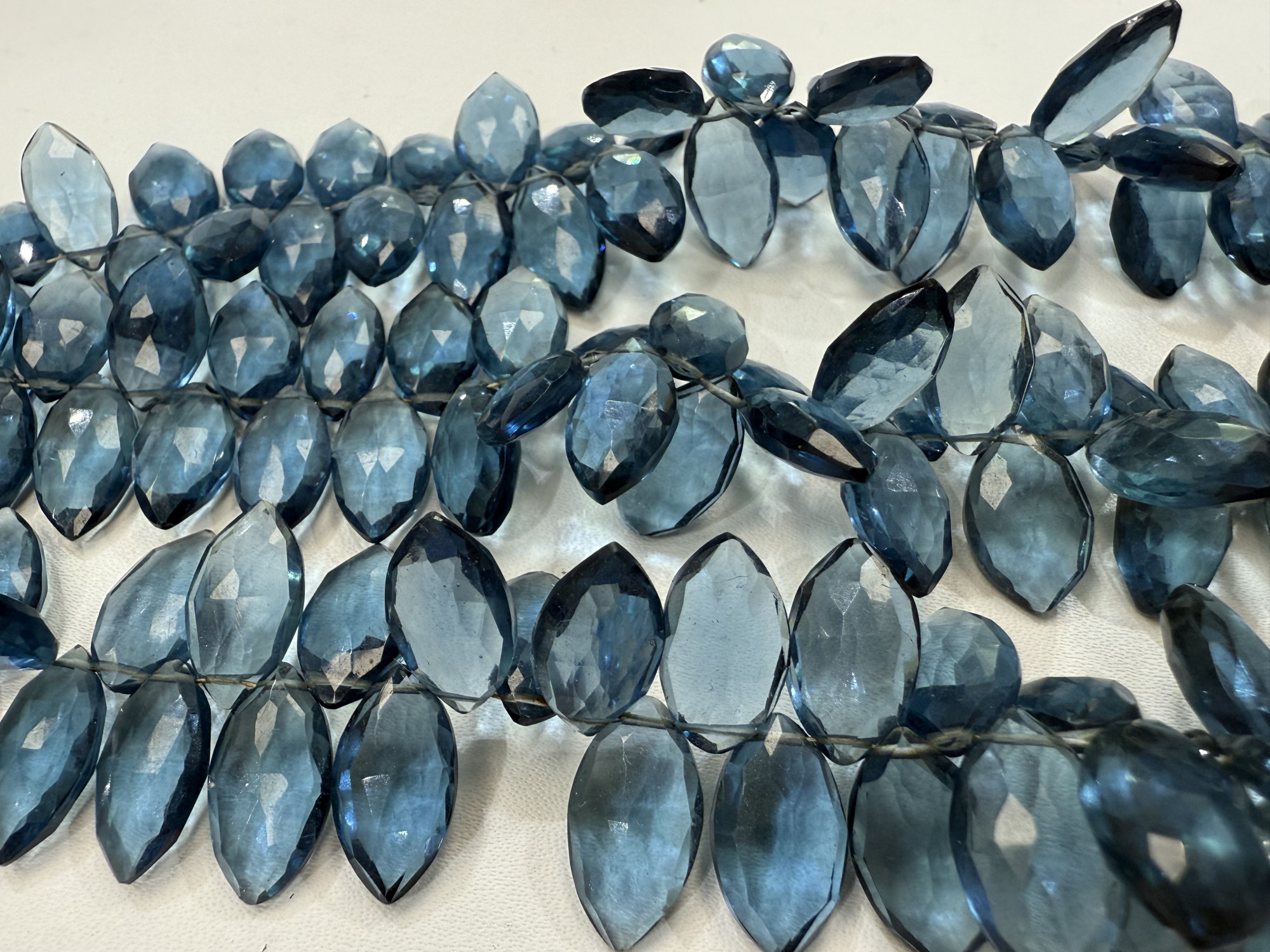 Hydro Quartz Marquise Faceted