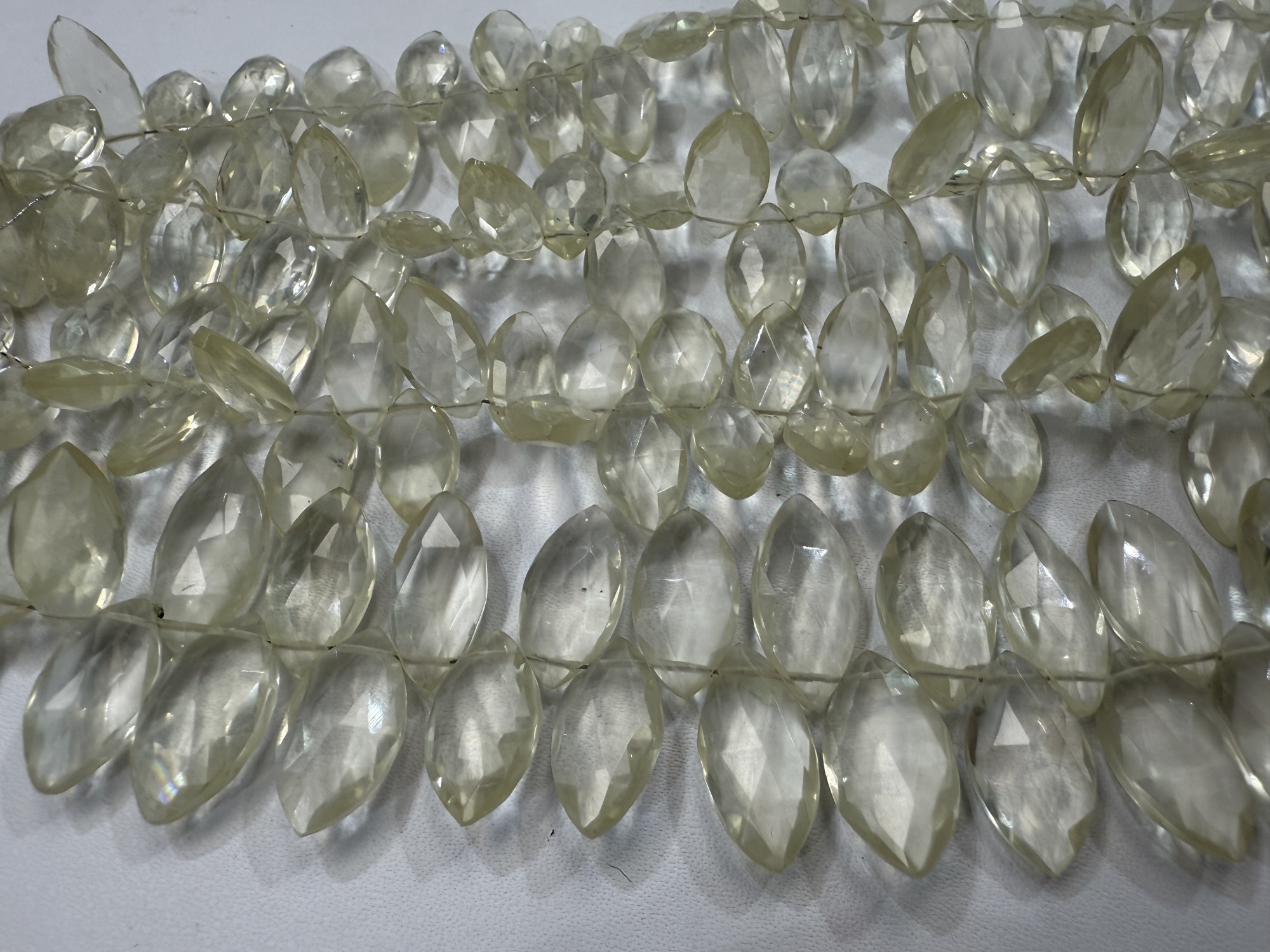 Hydro Quartz Marquise Faceted