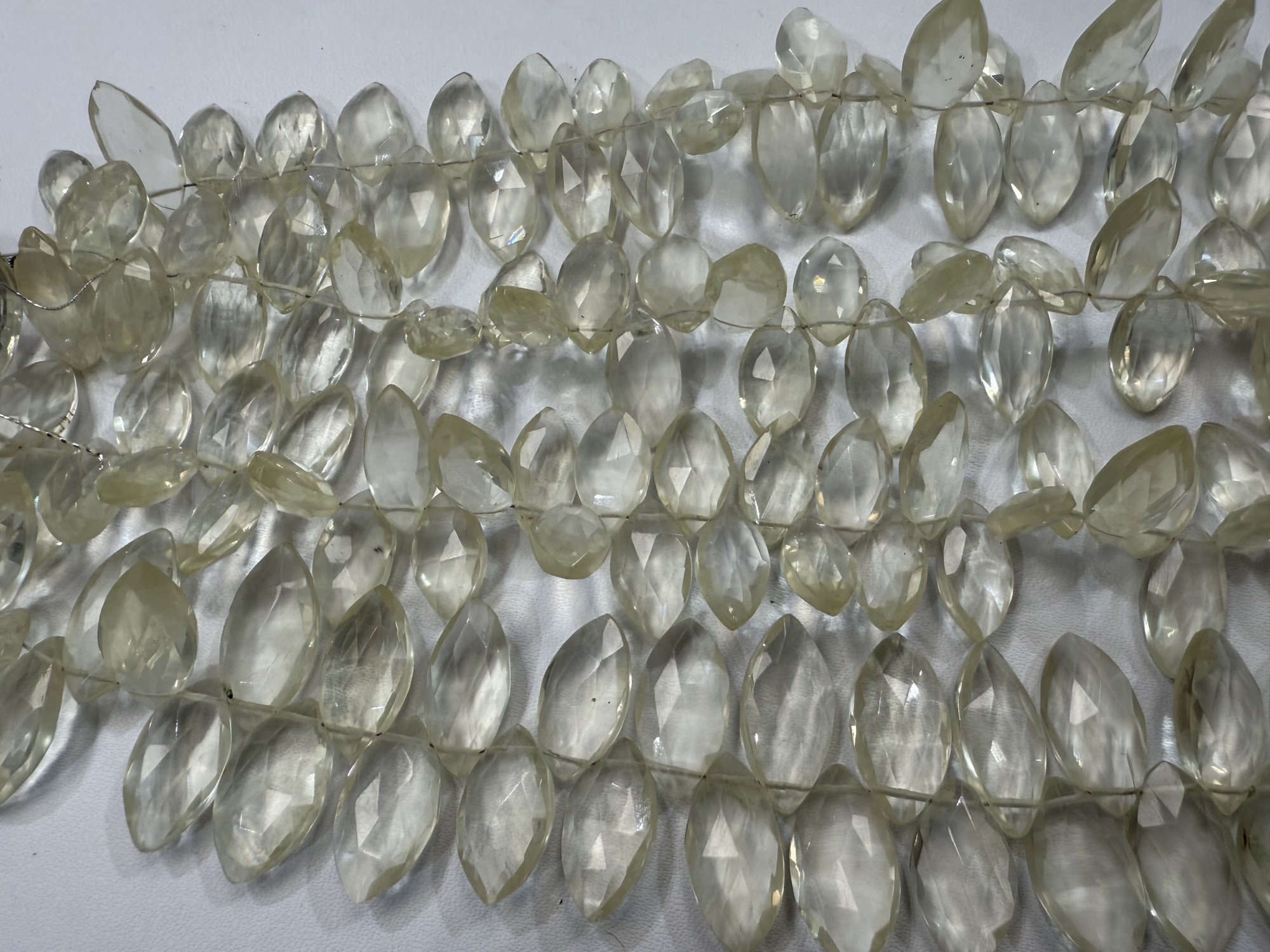 Hydro Quartz Marquise Faceted