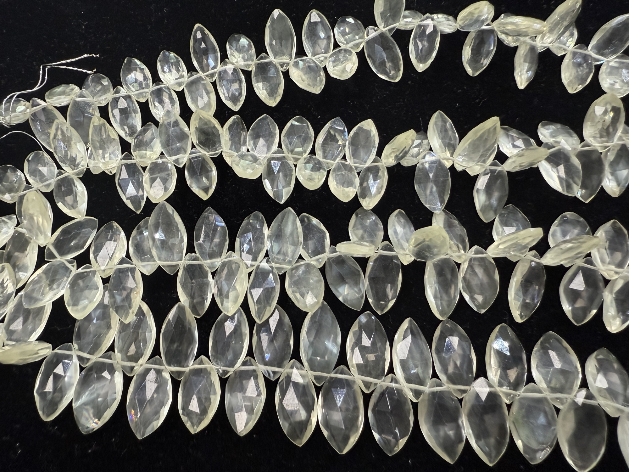 Hydro Quartz Marquise Faceted