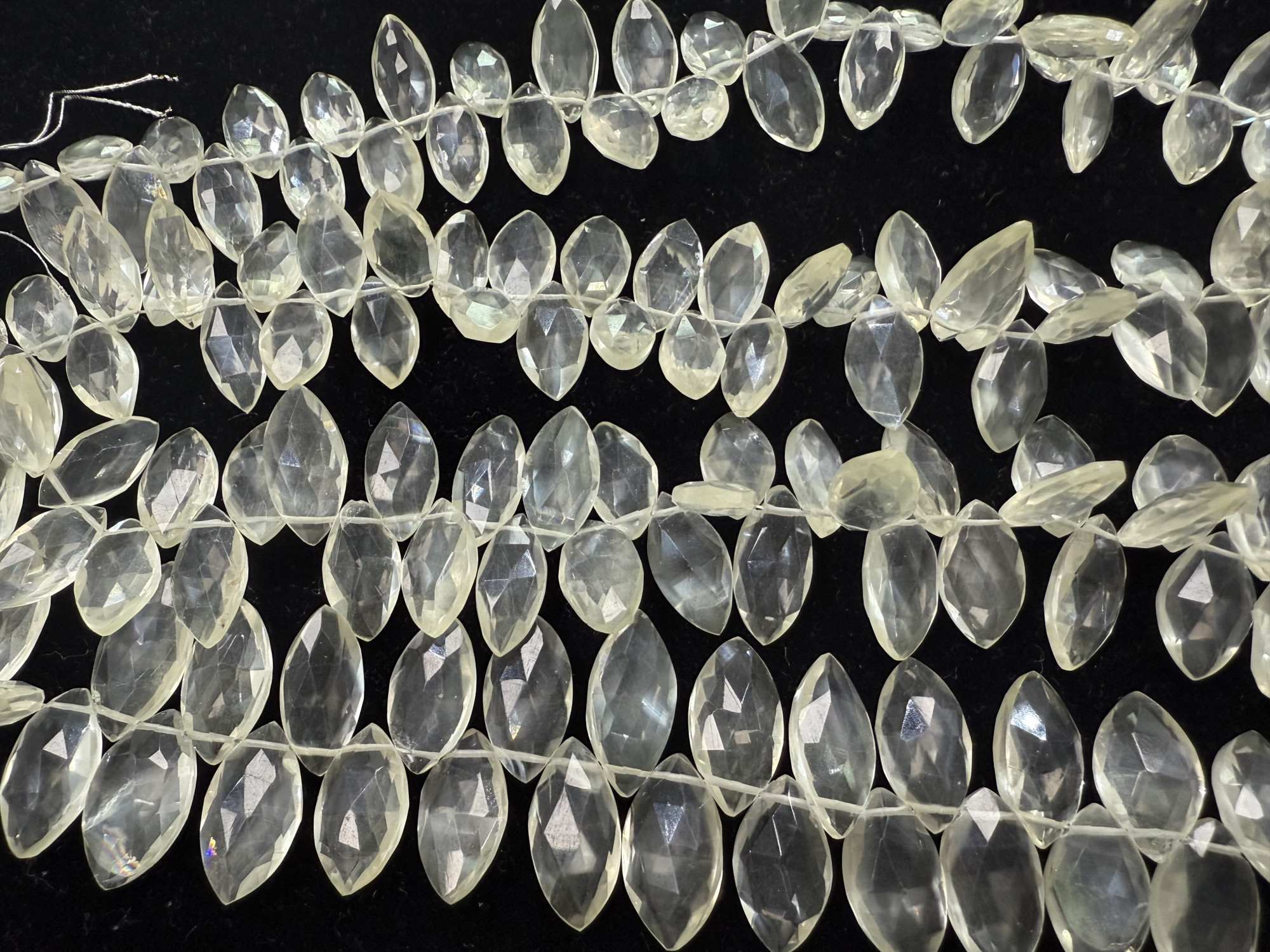 Hydro Quartz Marquise Faceted