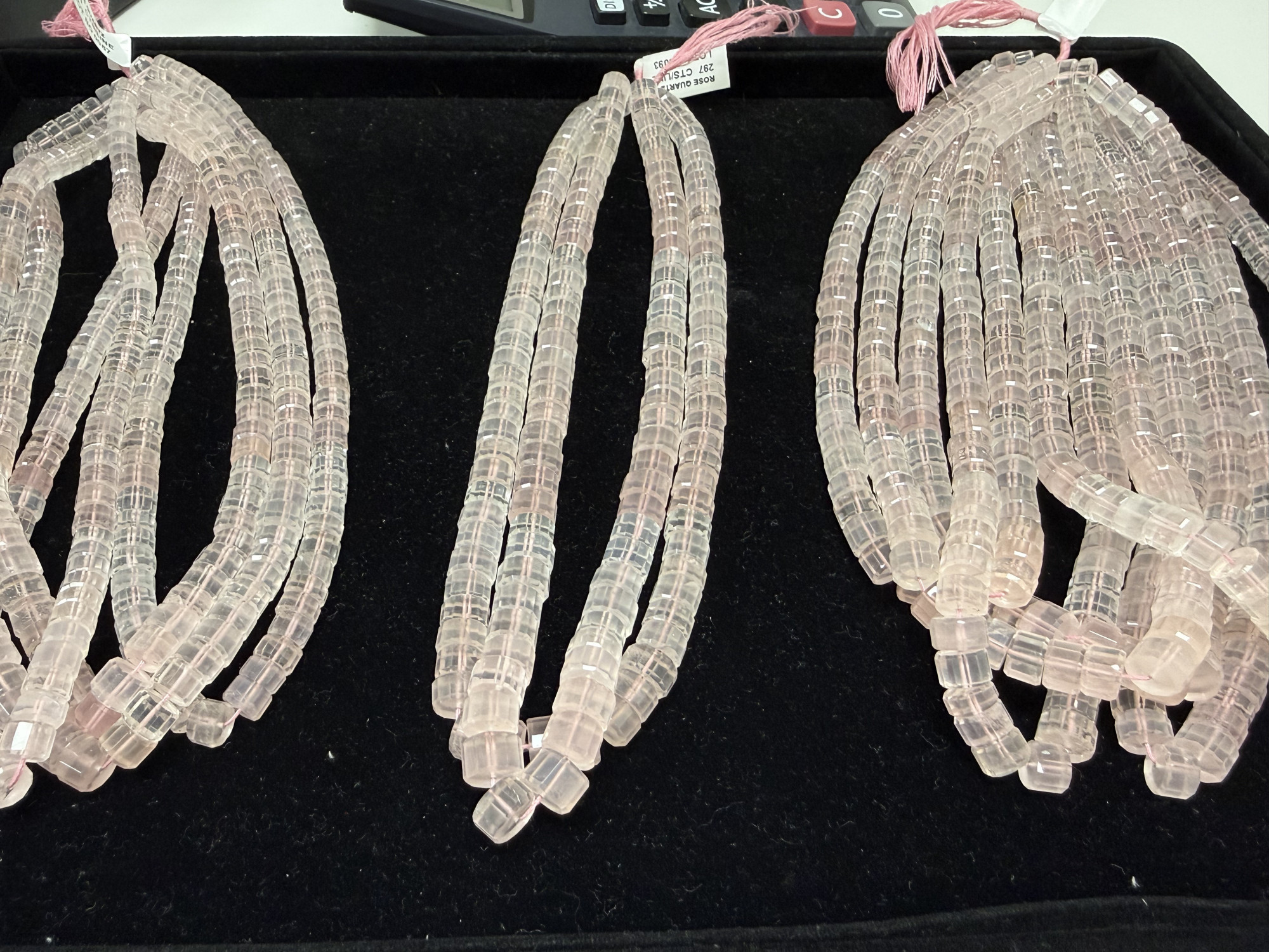 Rose Quartz Heishi Beads