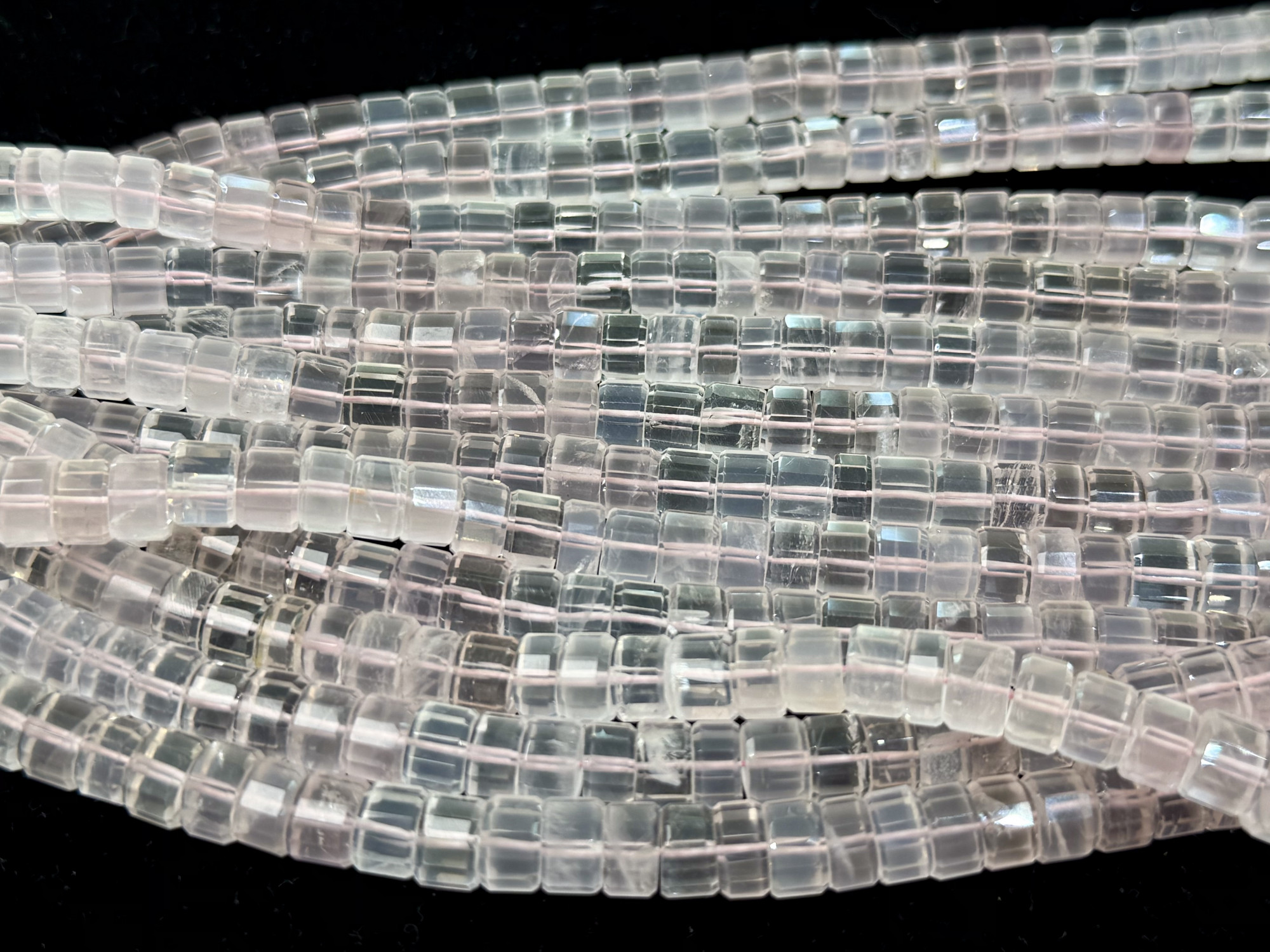 Rose Quartz Heishi Beads