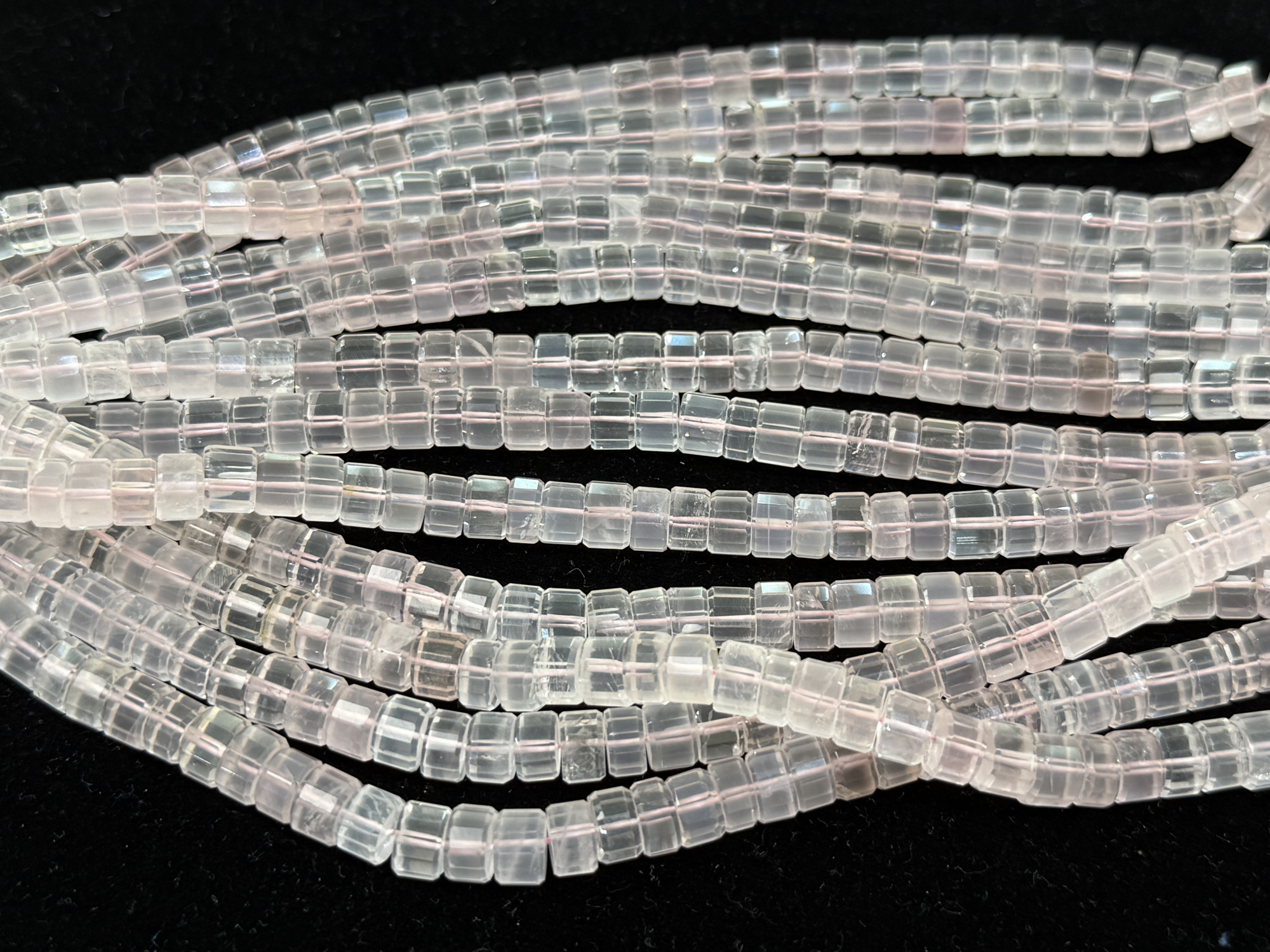 Rose Quartz Heishi Beads
