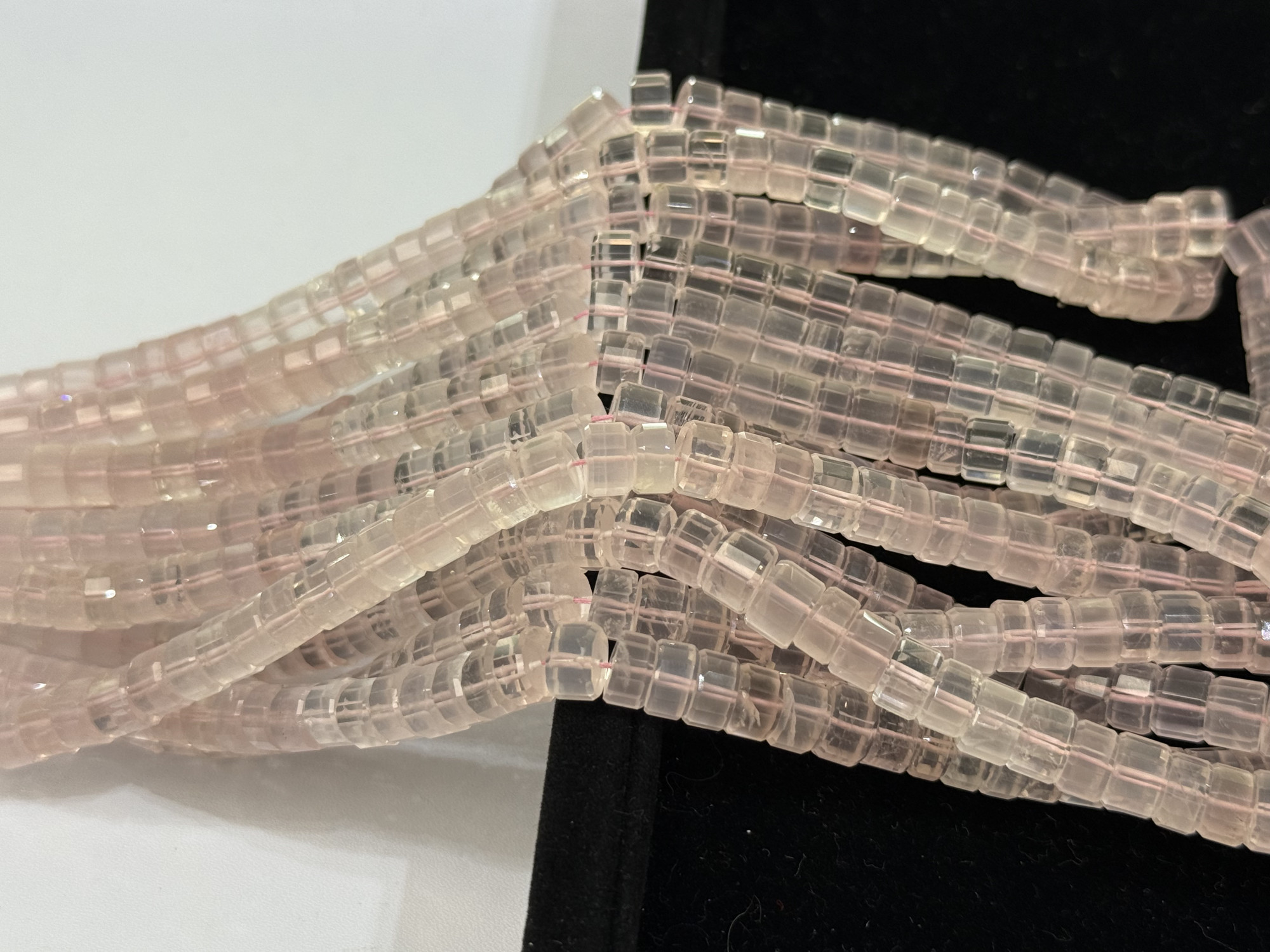 Rose Quartz Heishi Beads