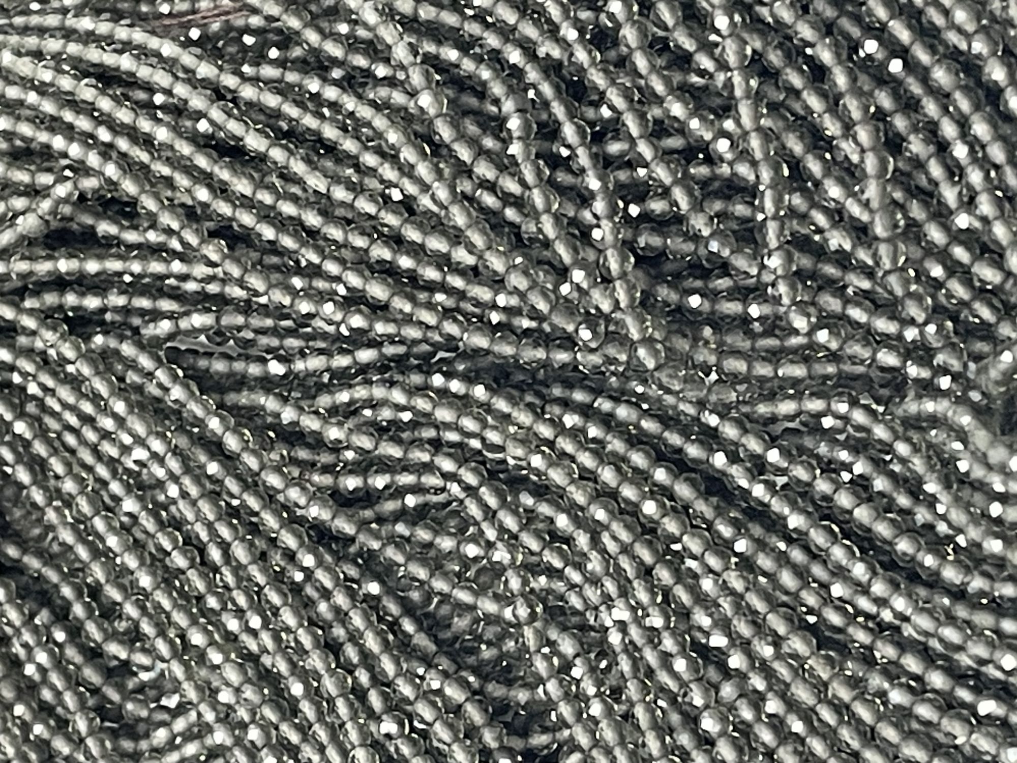 Smoky Quartz Rondelle Faceted