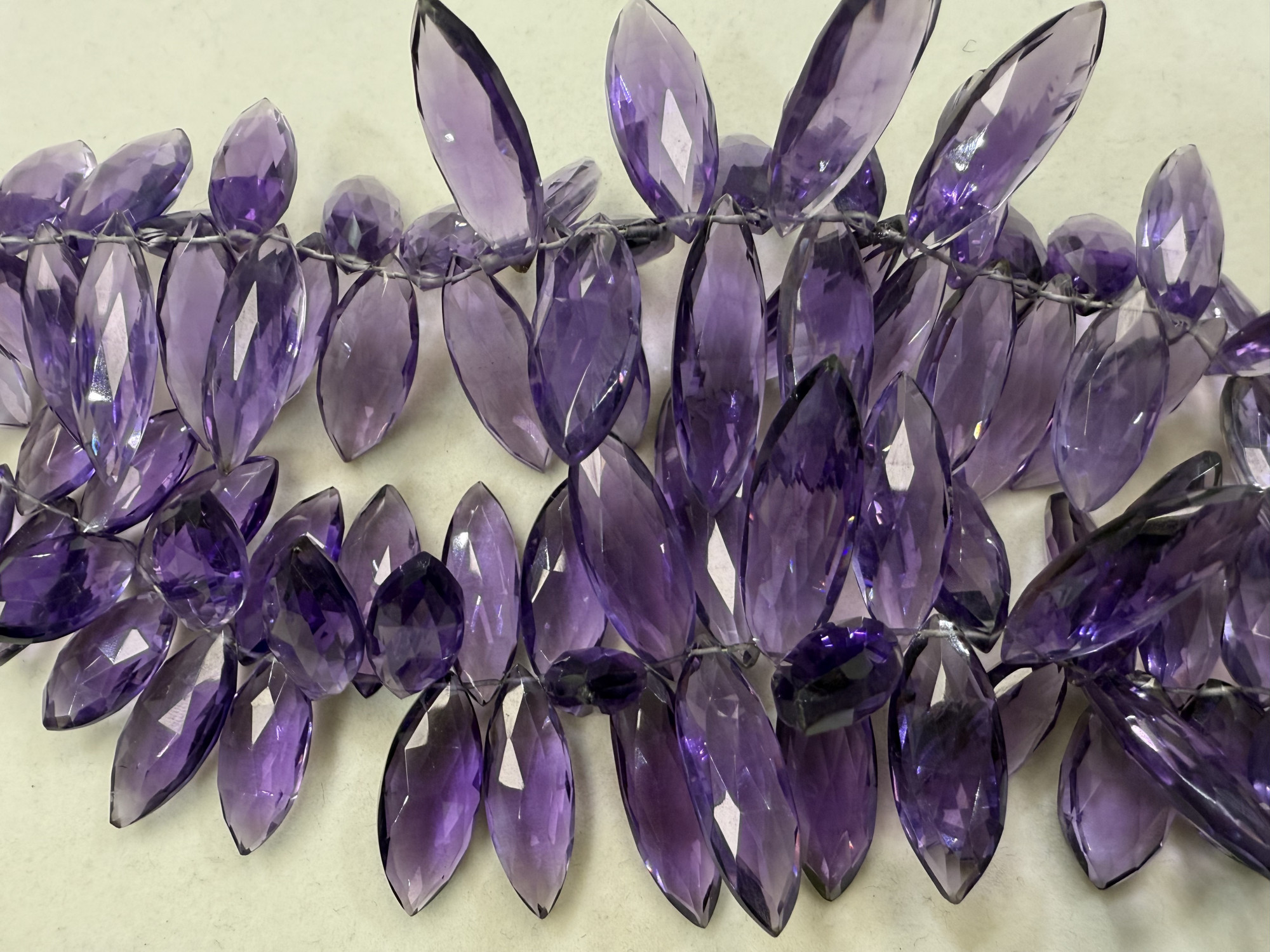 Hydro Quartz Marquise Faceted