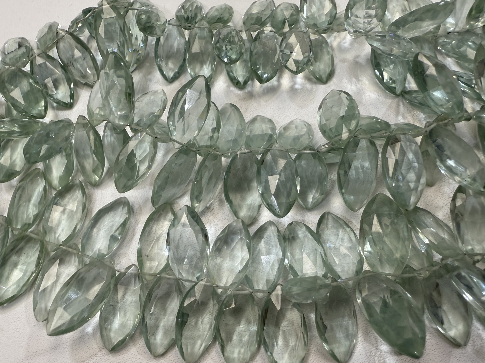 Hydro Quartz Marquise Faceted