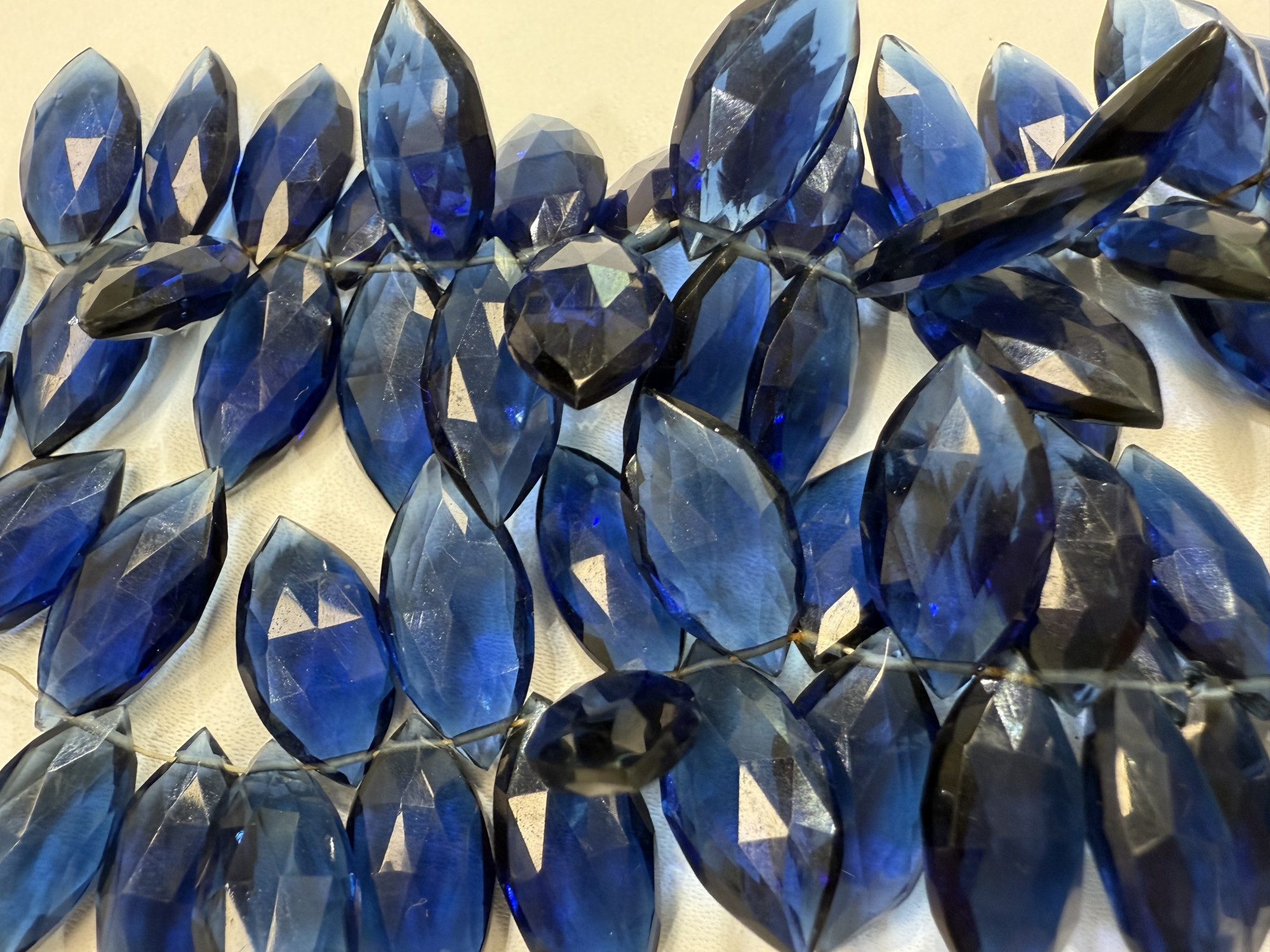 Hydro Quartz Marquise Faceted