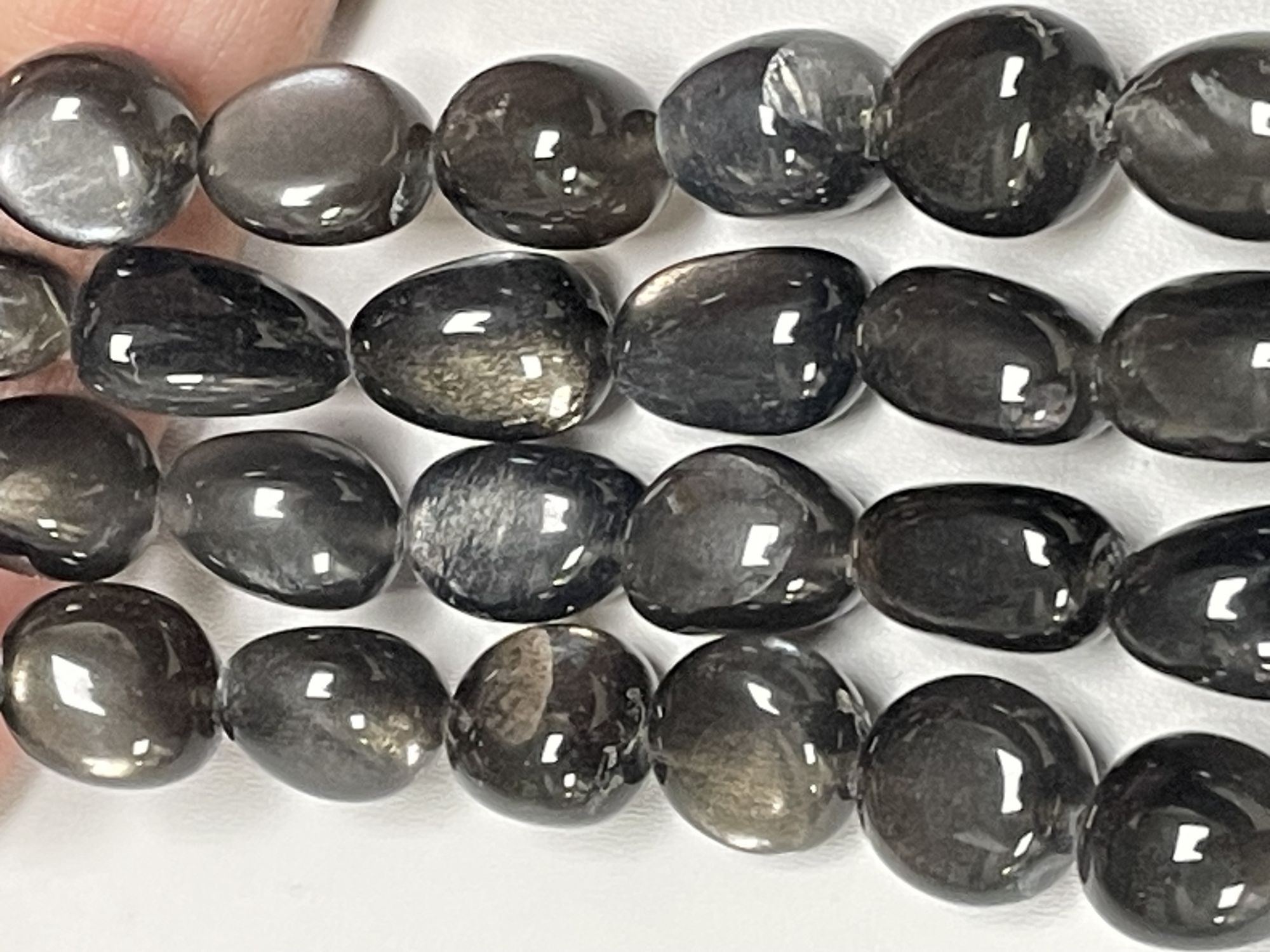 Moonstone Gold Shine Nugget Smooth