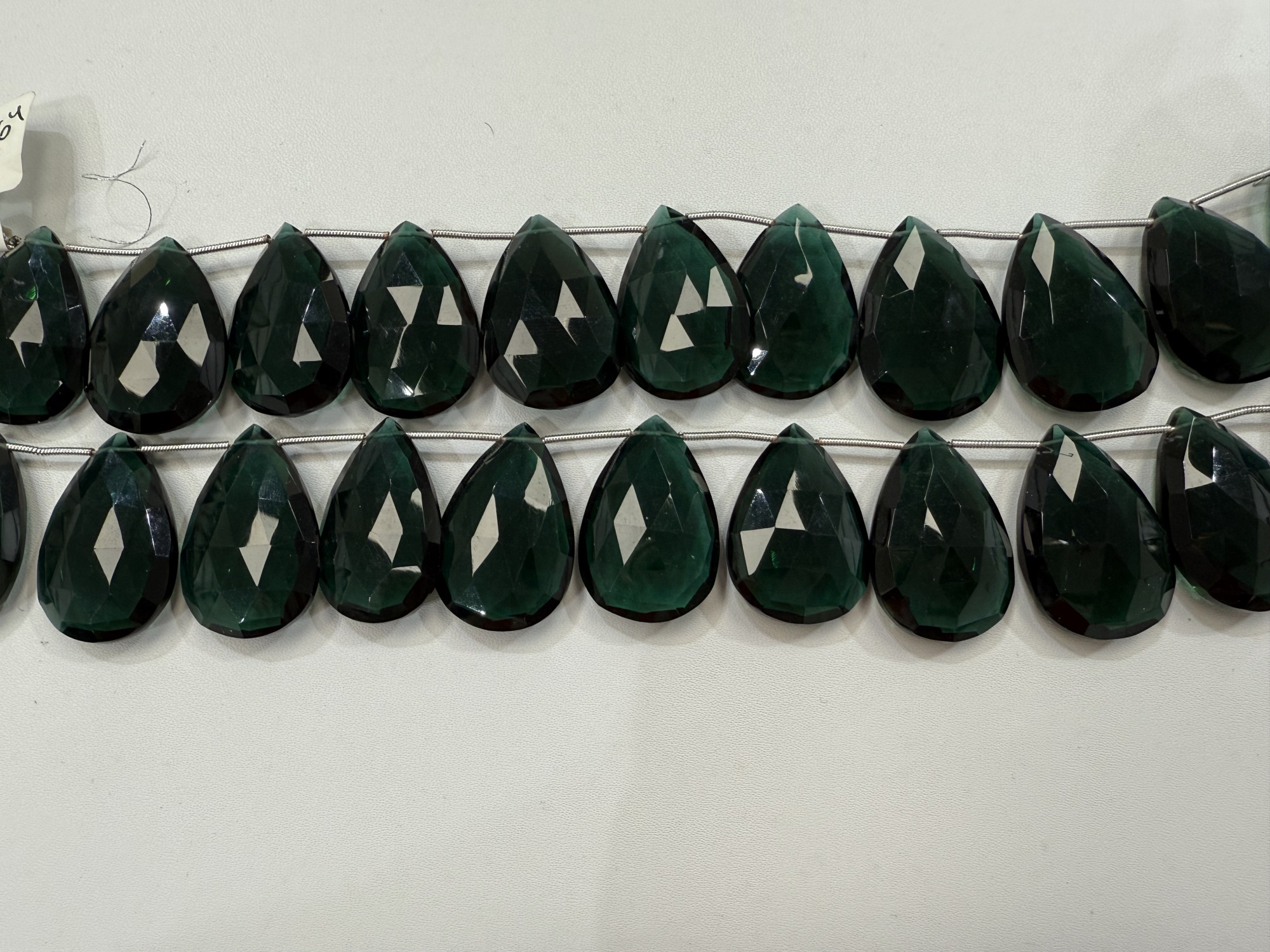 Hydro Quartz Long Pear Faceted