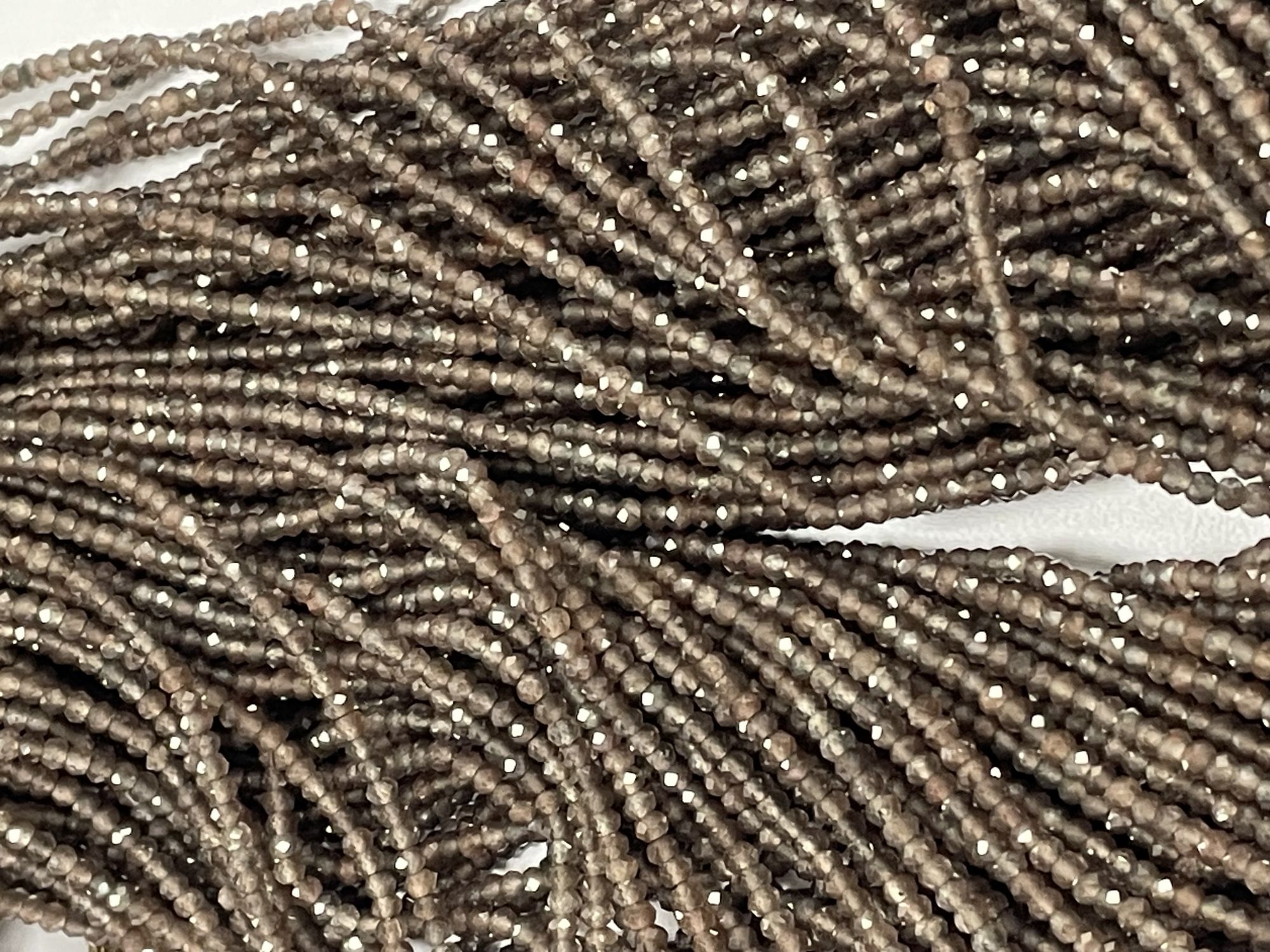 Scapolite Rondelle Faceted