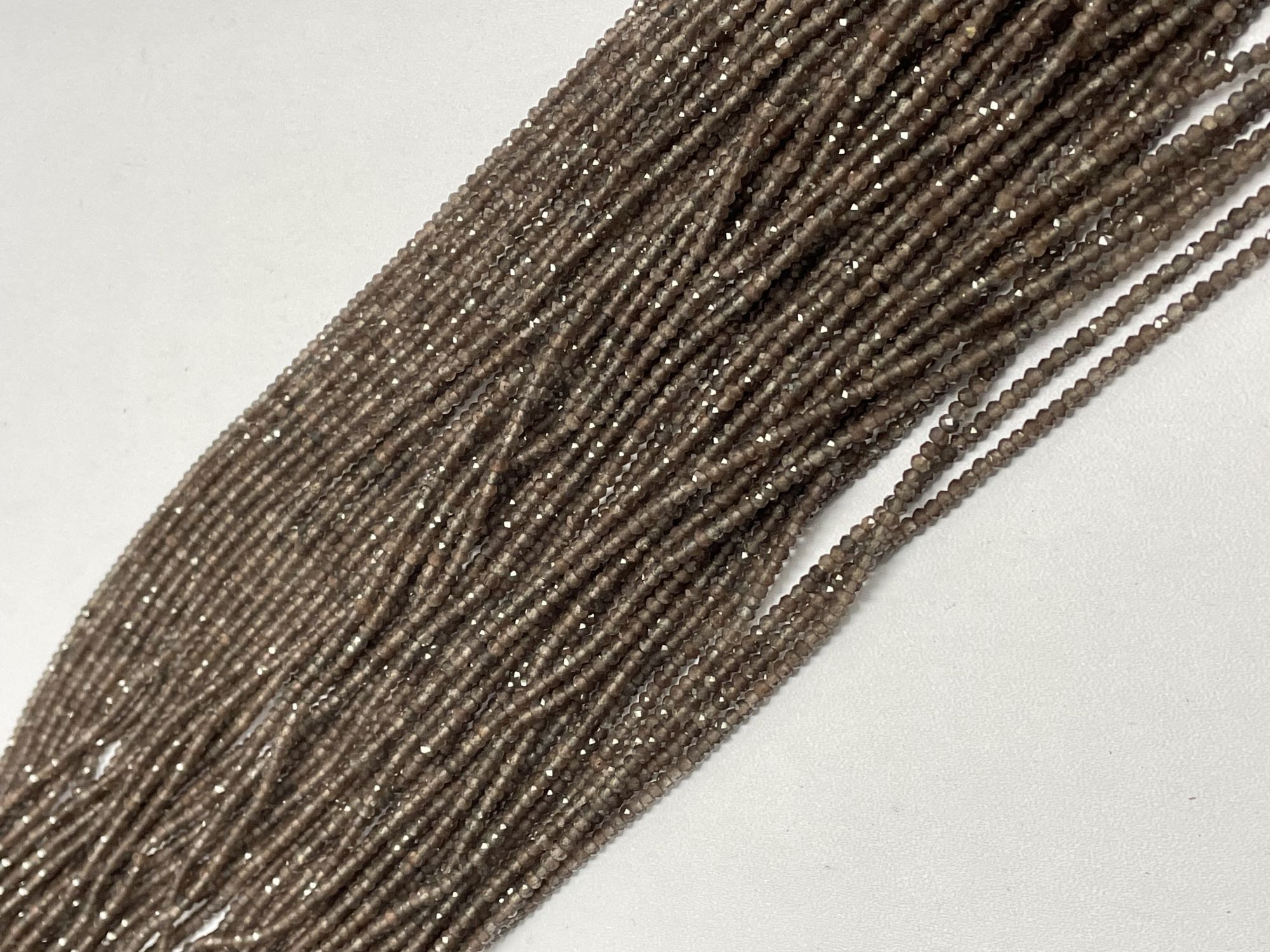 Scapolite Rondelle Faceted