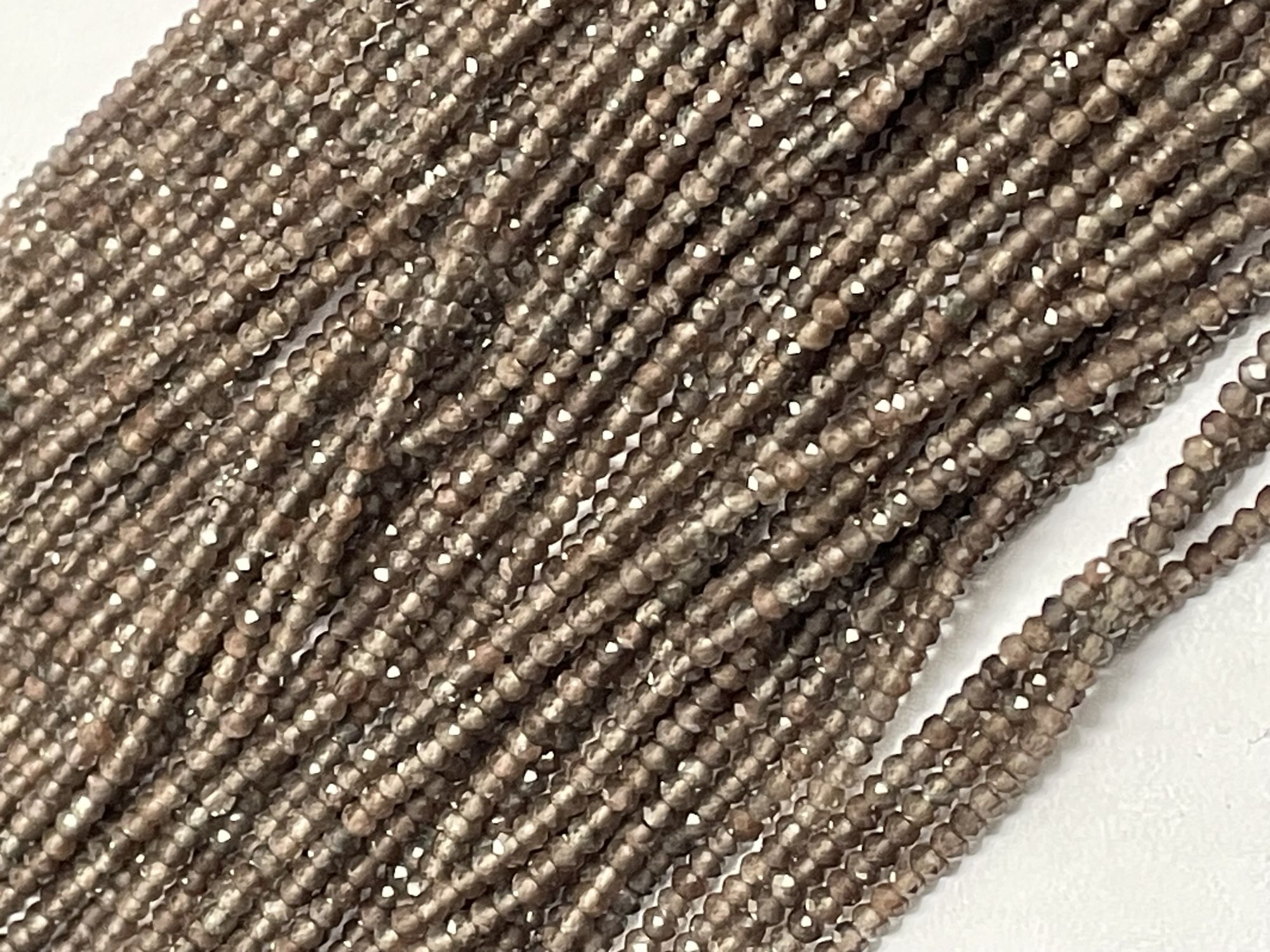 Scapolite Rondelle Faceted