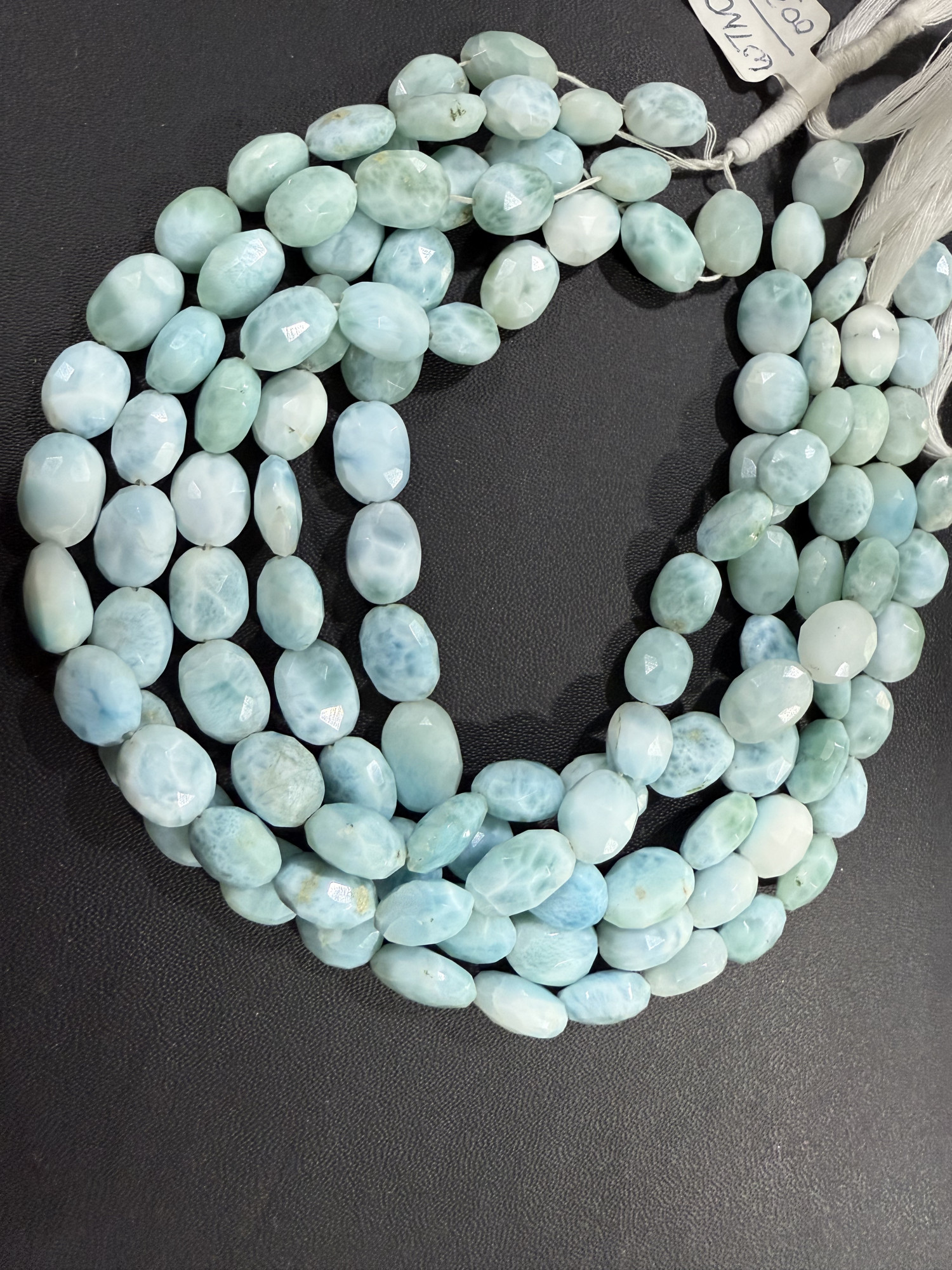 Larimar Nuggets Faceted