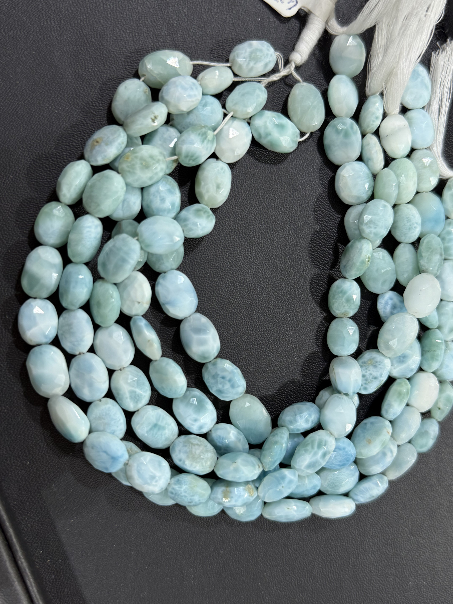Larimar Nuggets Faceted