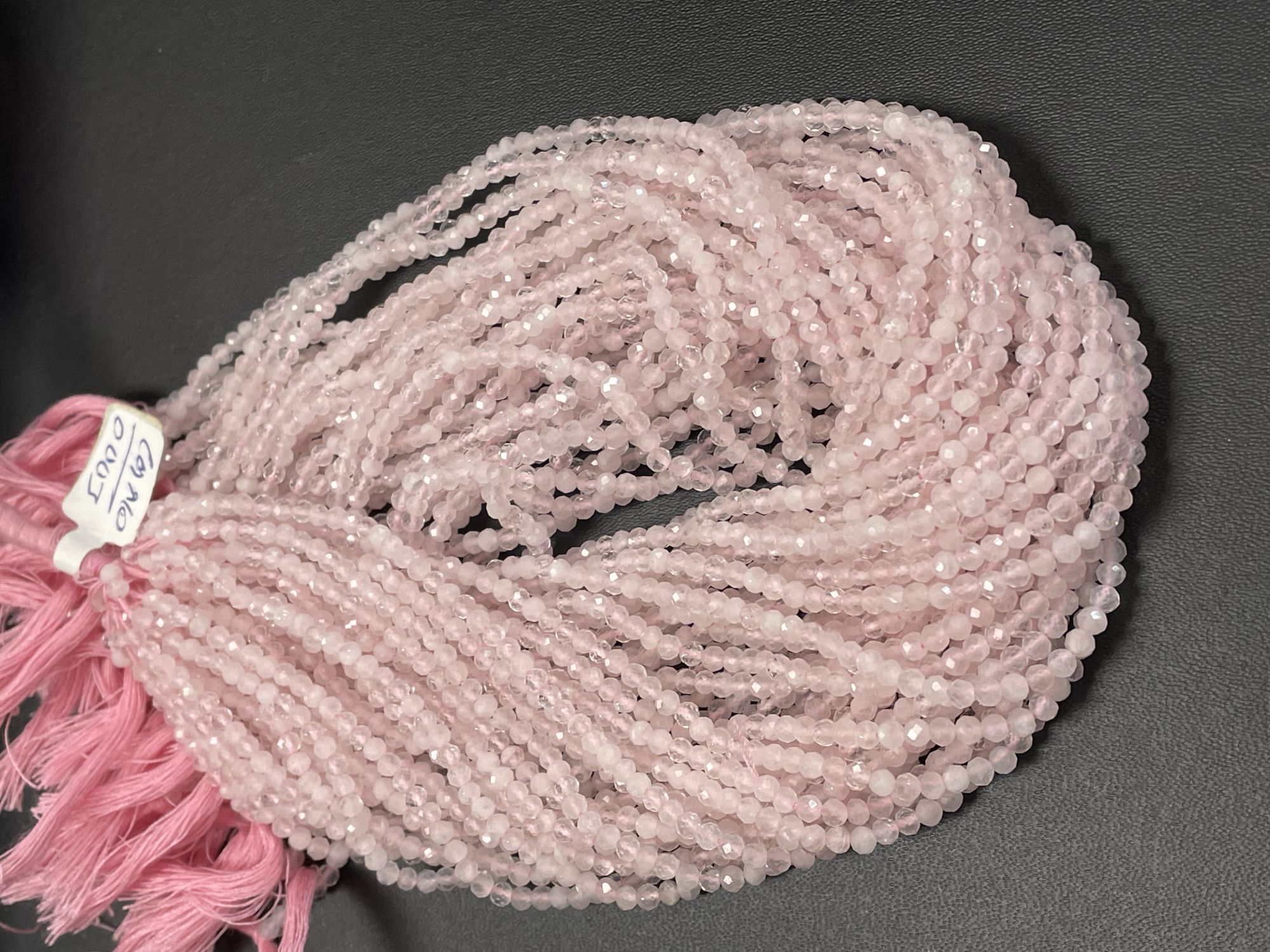 Rose Quartz Round Faceted