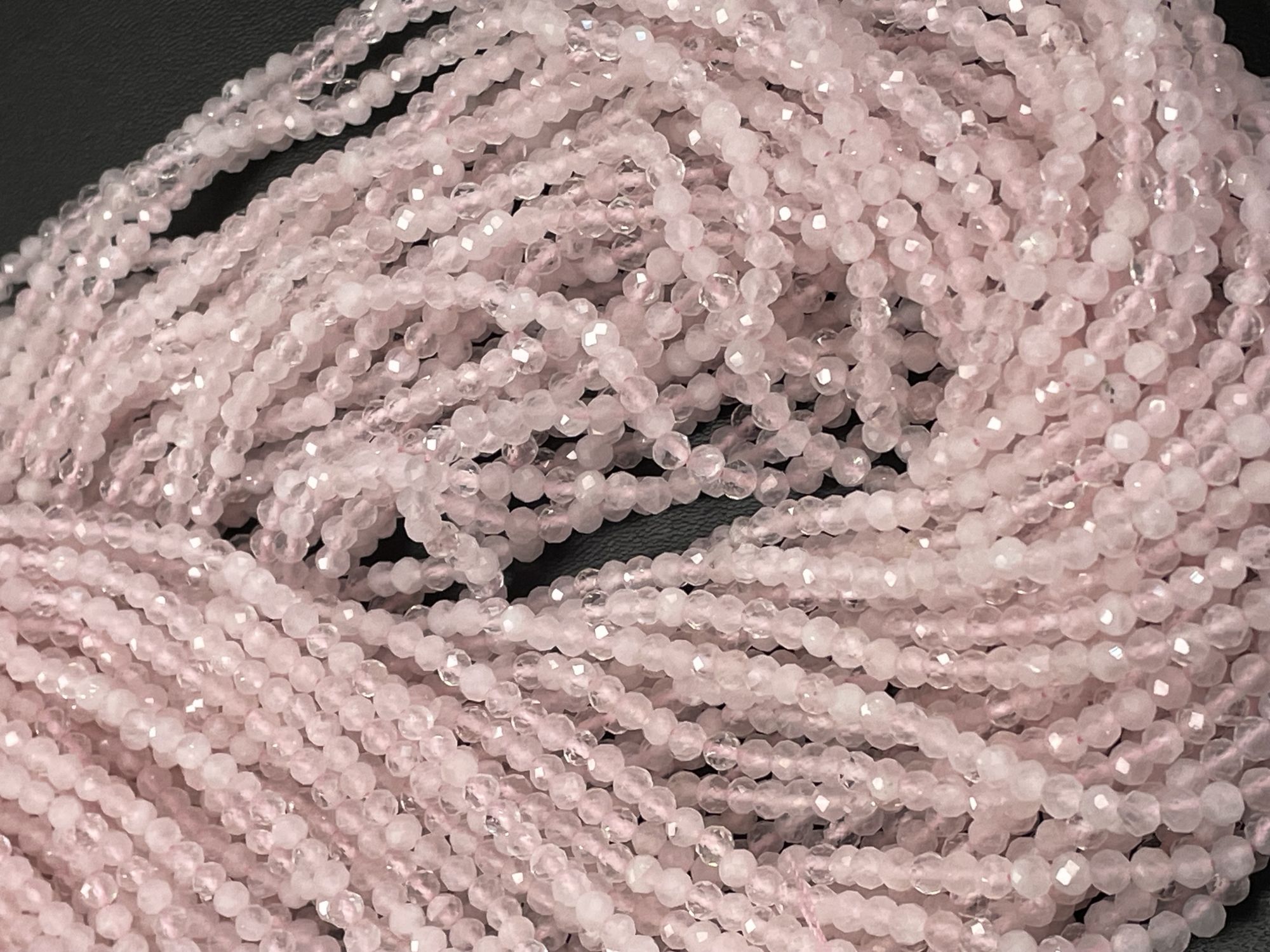 Rose Quartz Round Faceted