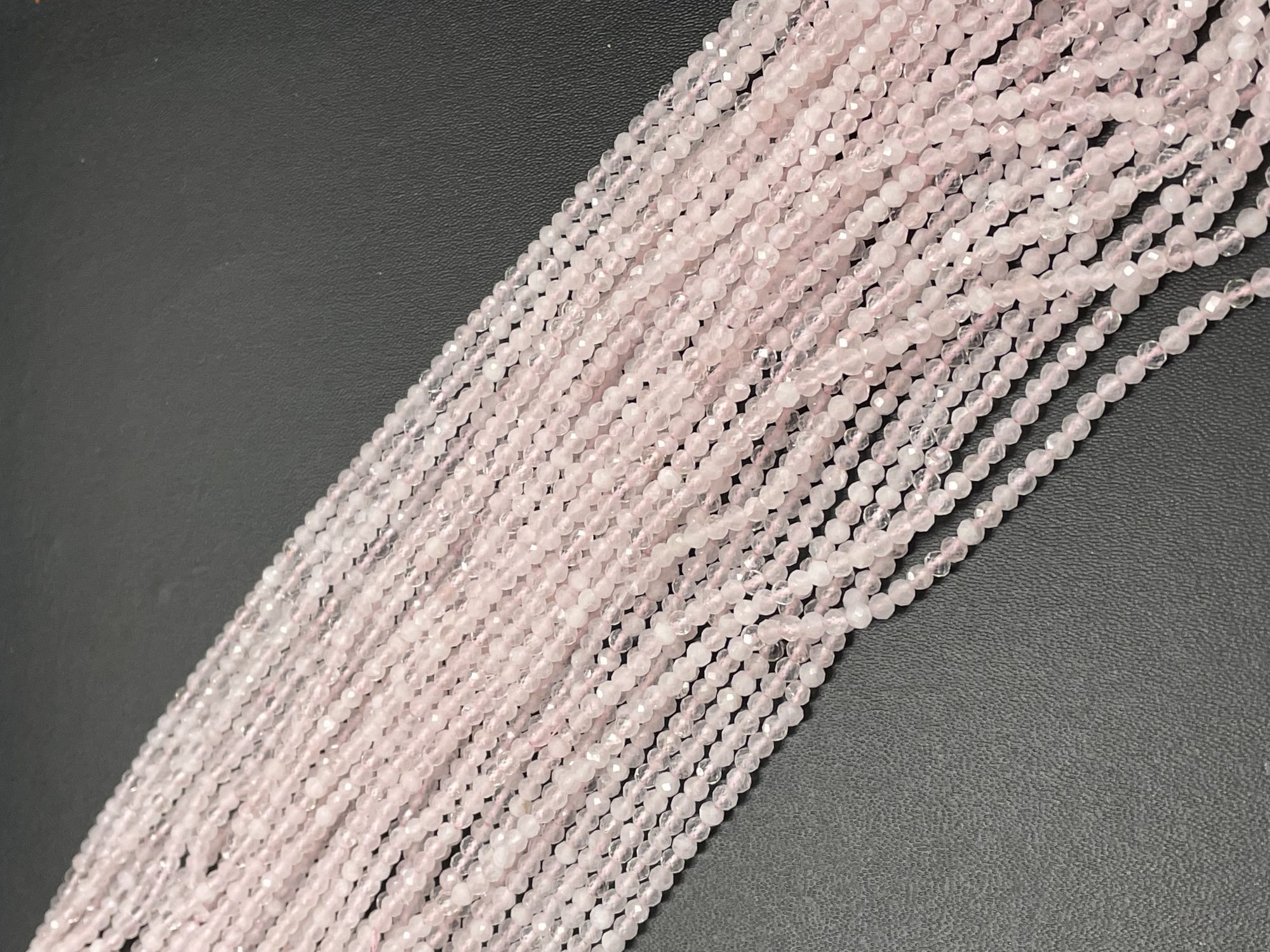 Rose Quartz Round Faceted