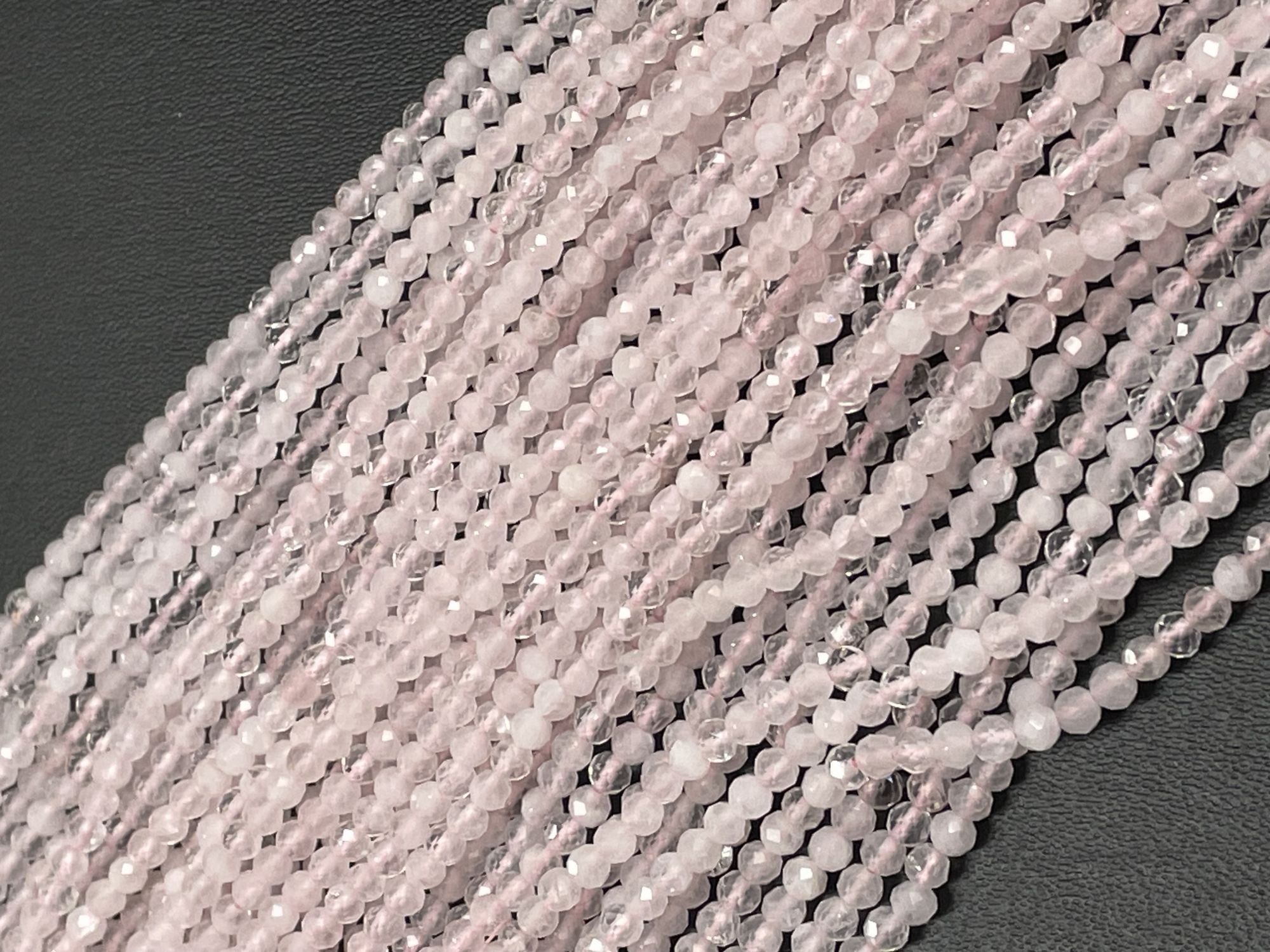 Rose Quartz Round Faceted