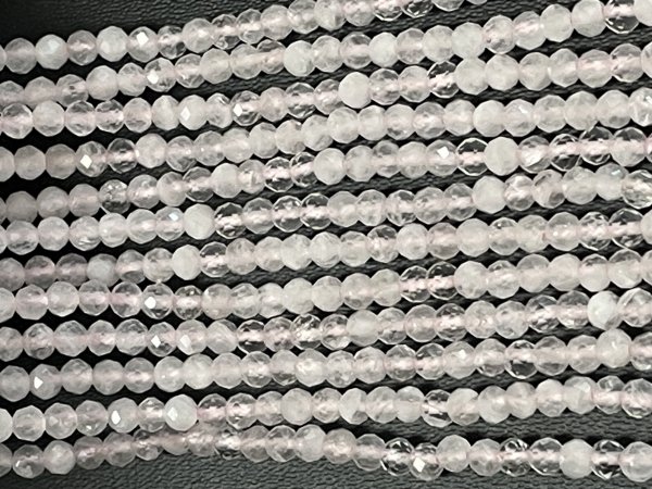 Rose Quartz Round Faceted