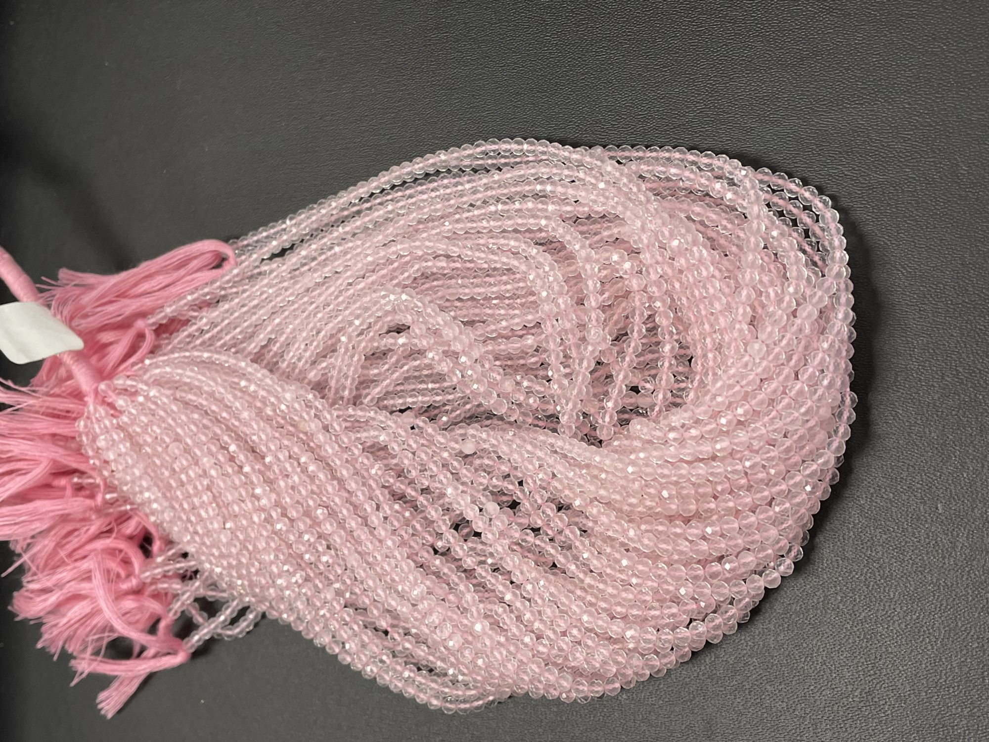 Rose Quartz Round Faceted