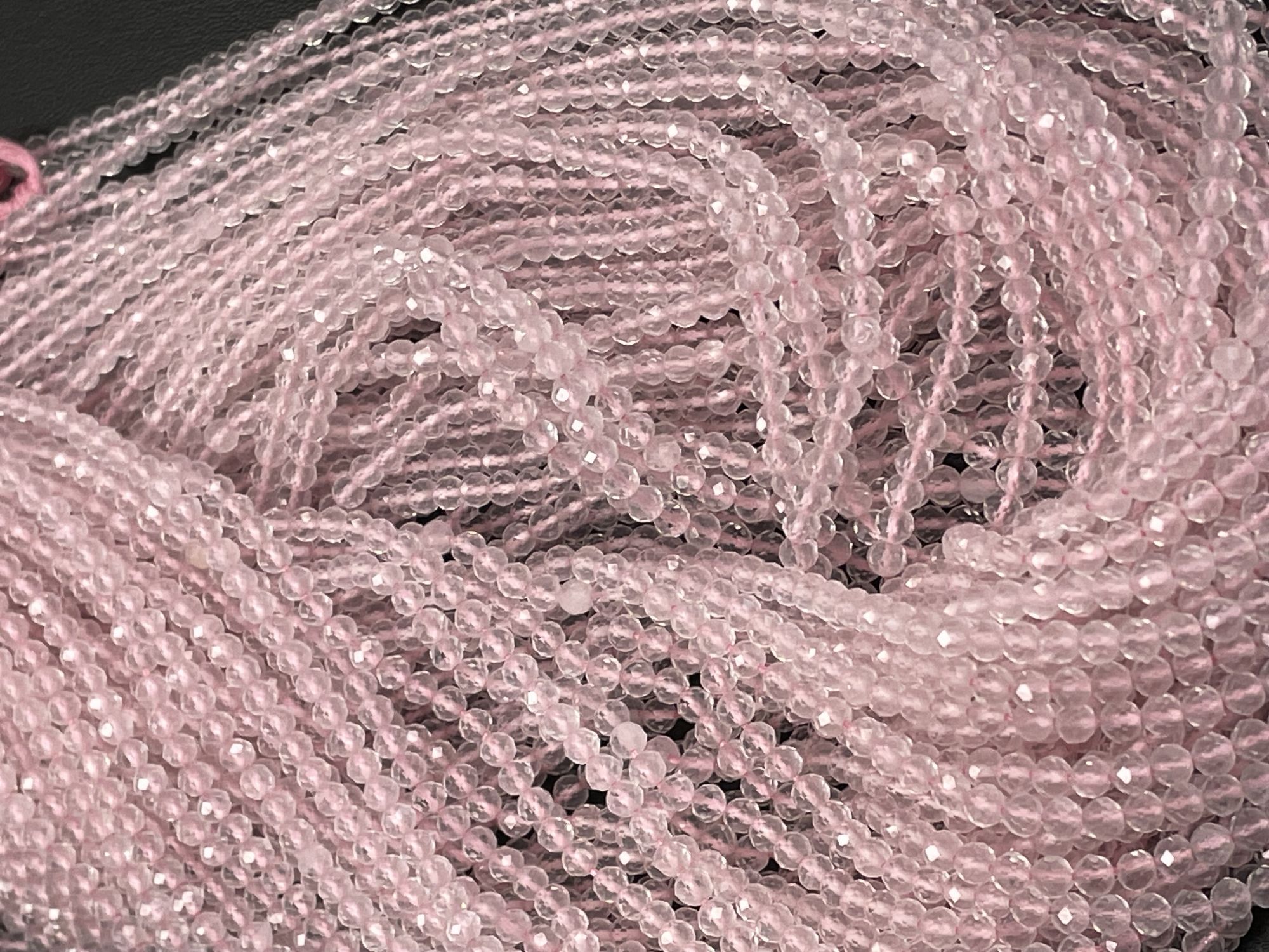 Rose Quartz Round Faceted