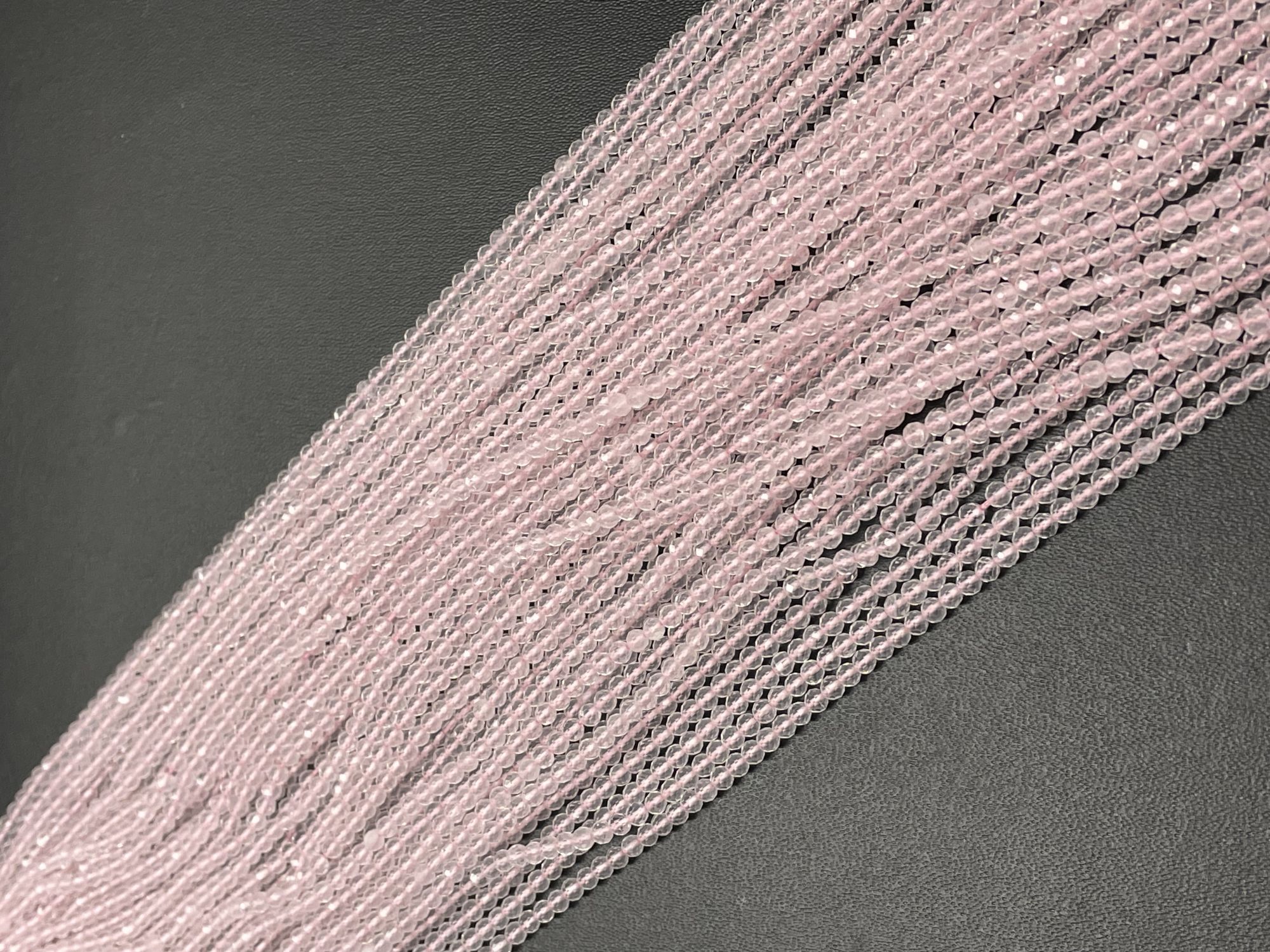 Rose Quartz Round Faceted