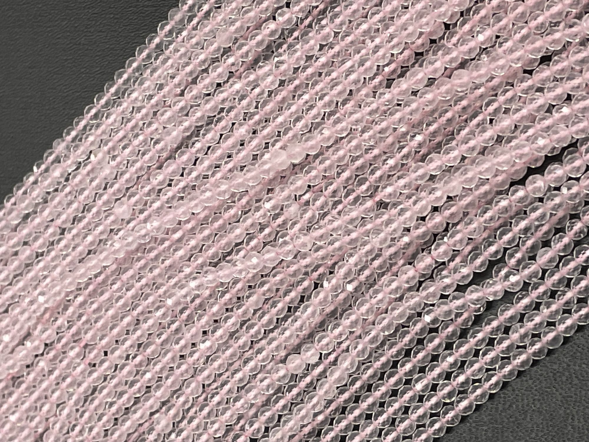 Rose Quartz Round Faceted