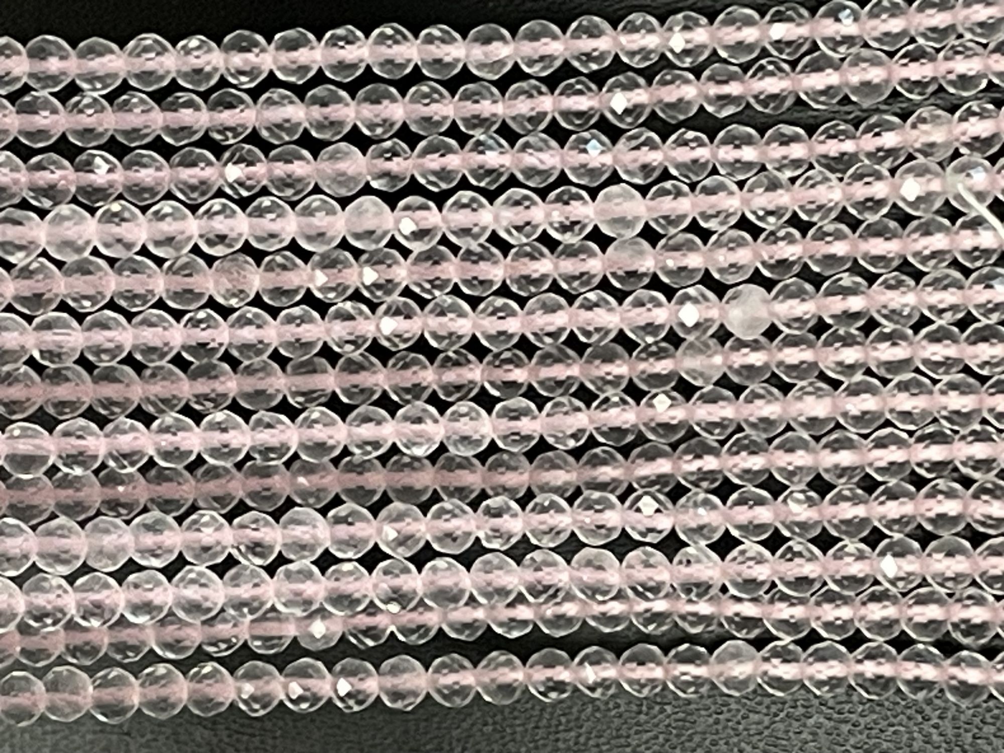 Rose Quartz Round Faceted