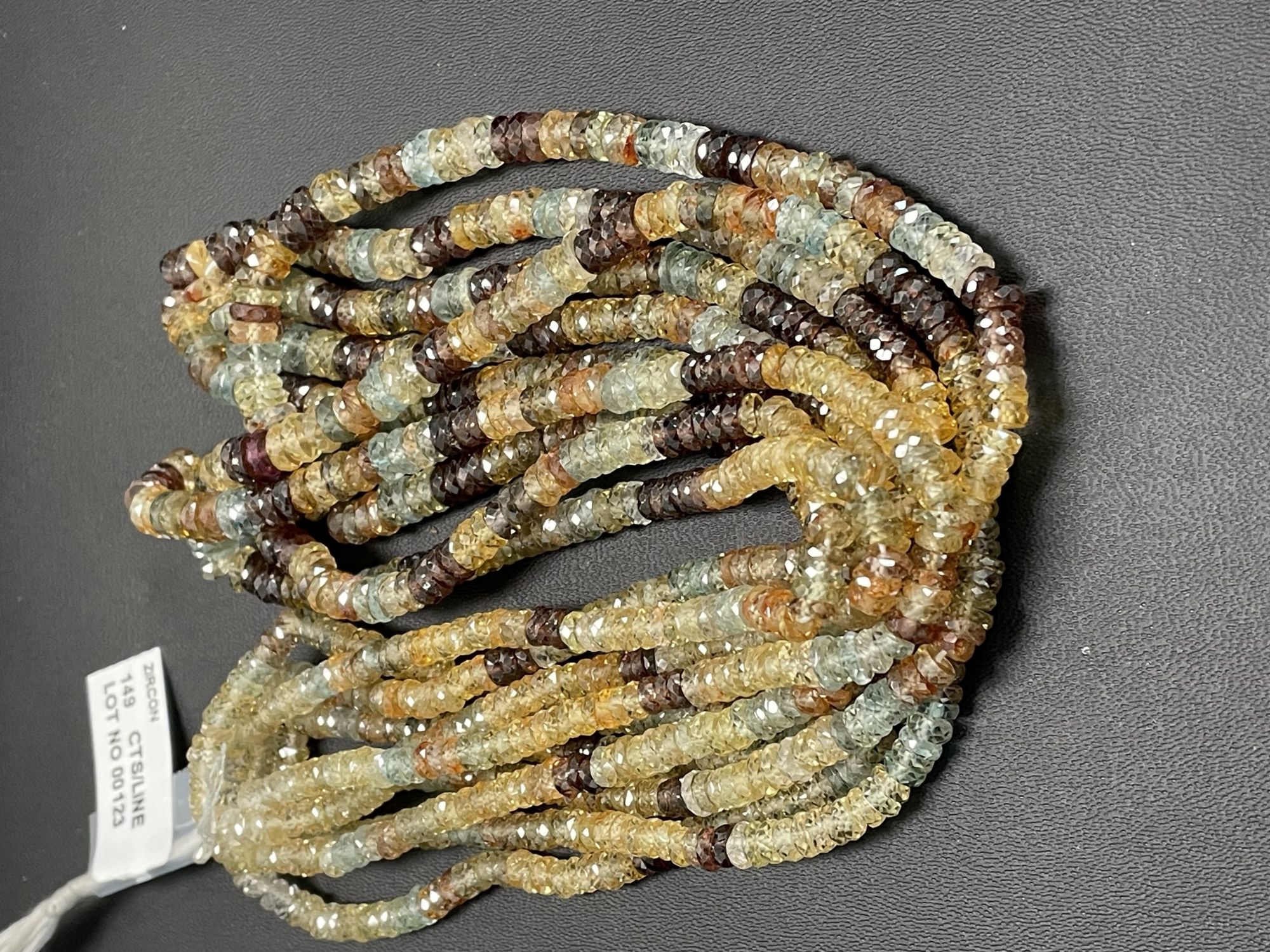 Multi Zircon Tire Faceted