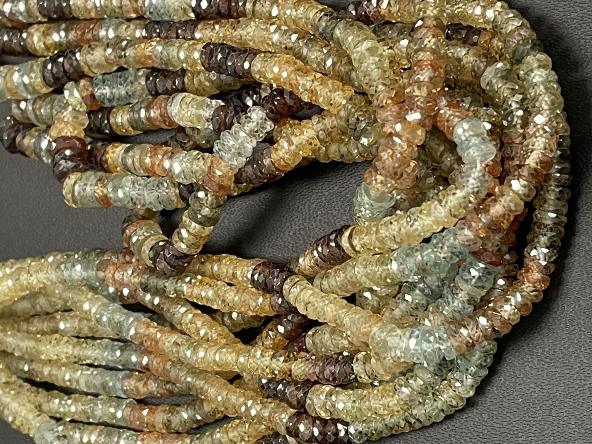 Multi Zircon Tire Faceted