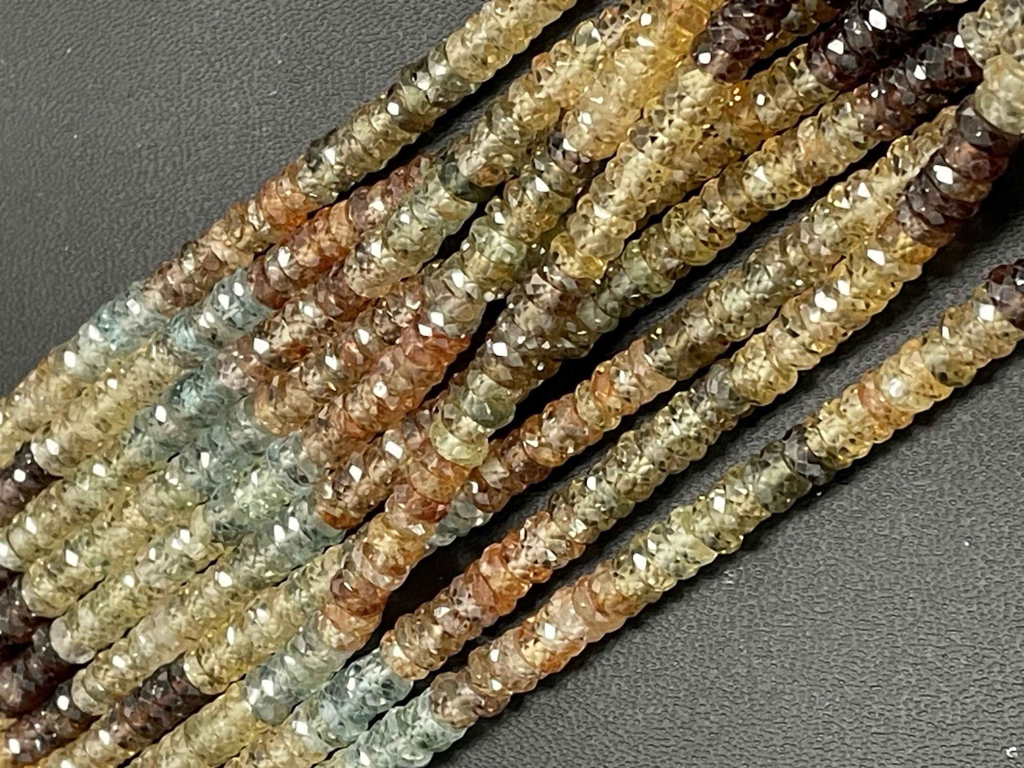 Multi Zircon Tire Faceted