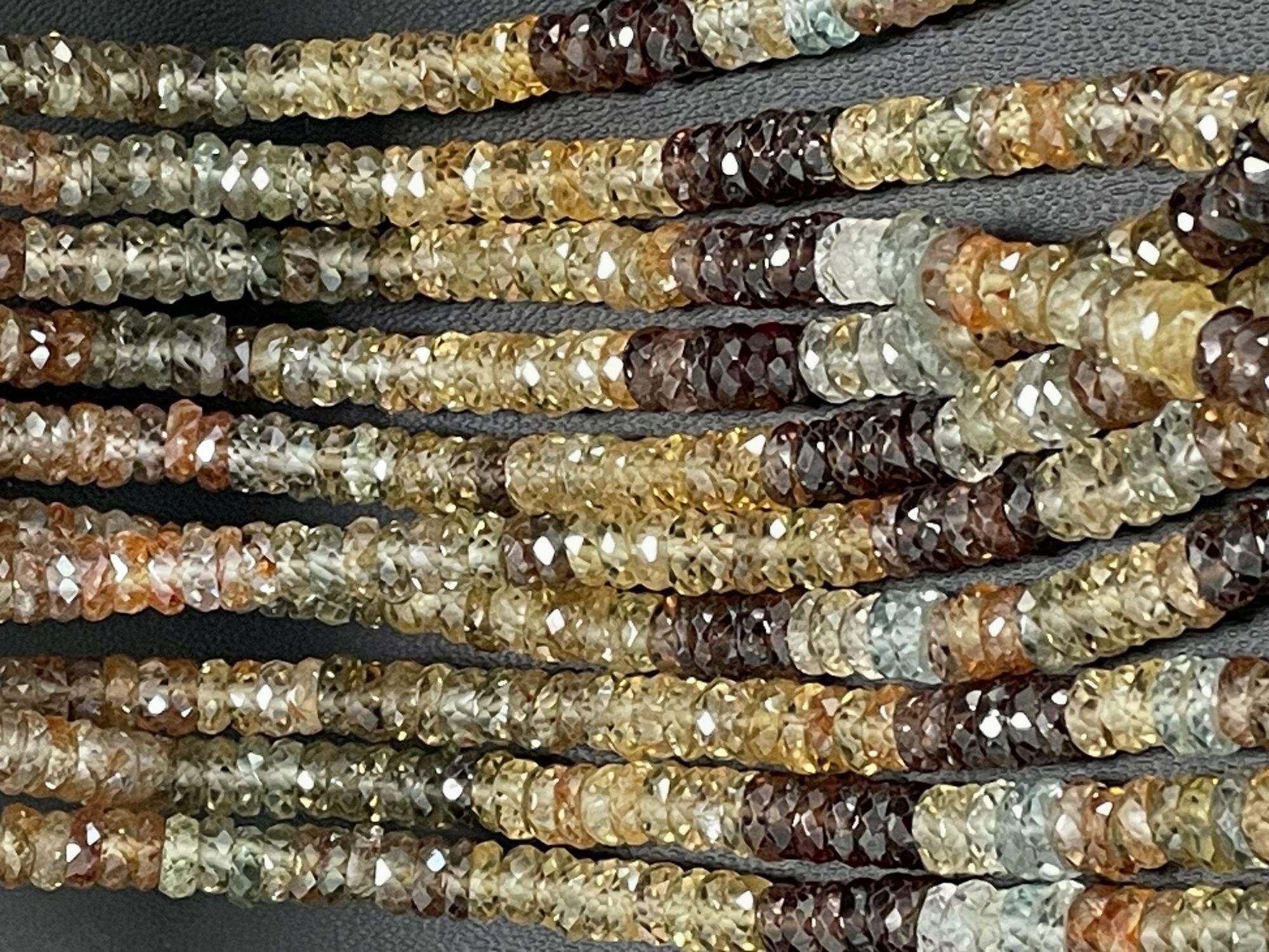 Multi Zircon Tire Faceted