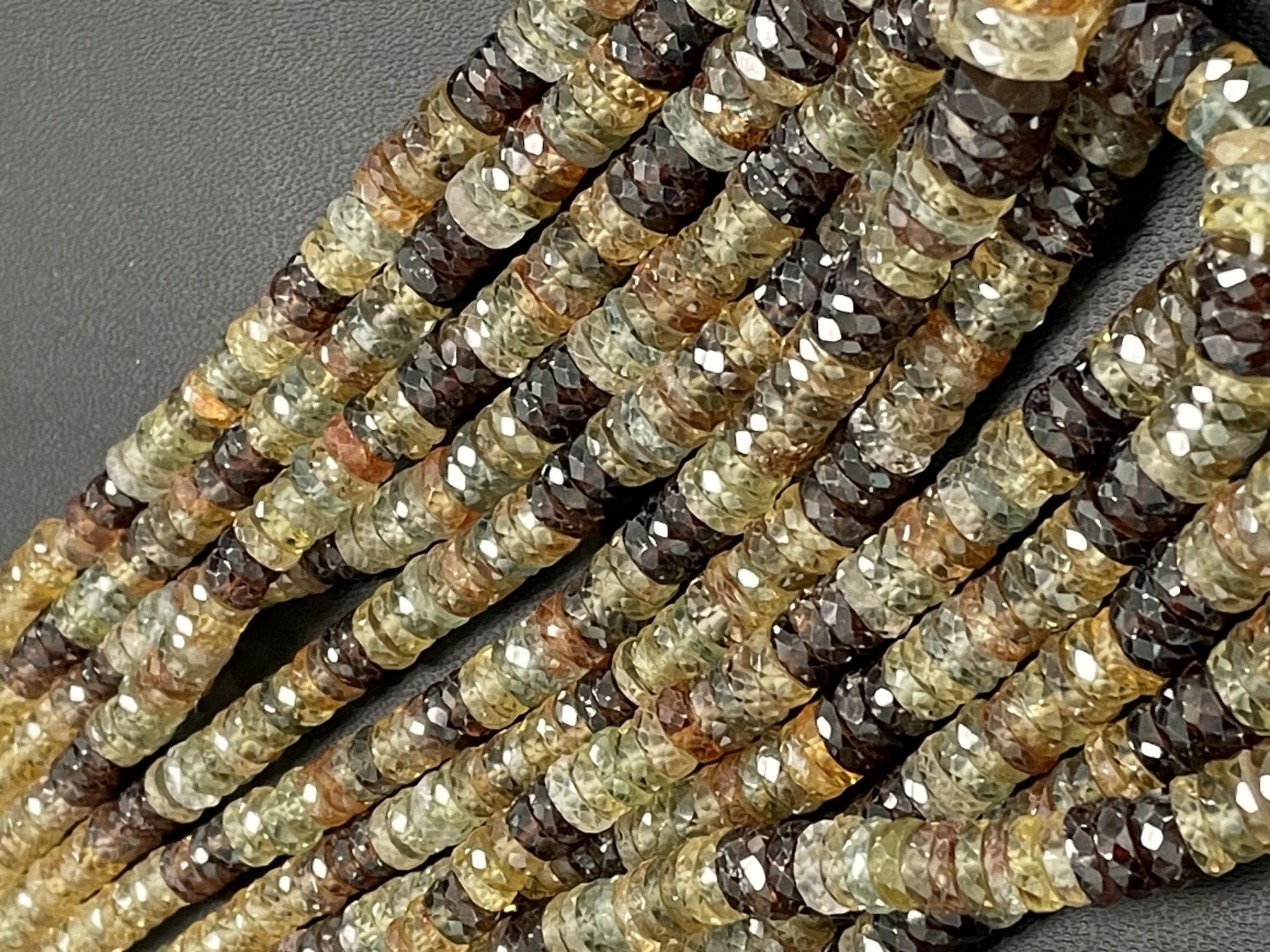 Multi Zircon Tire Faceted