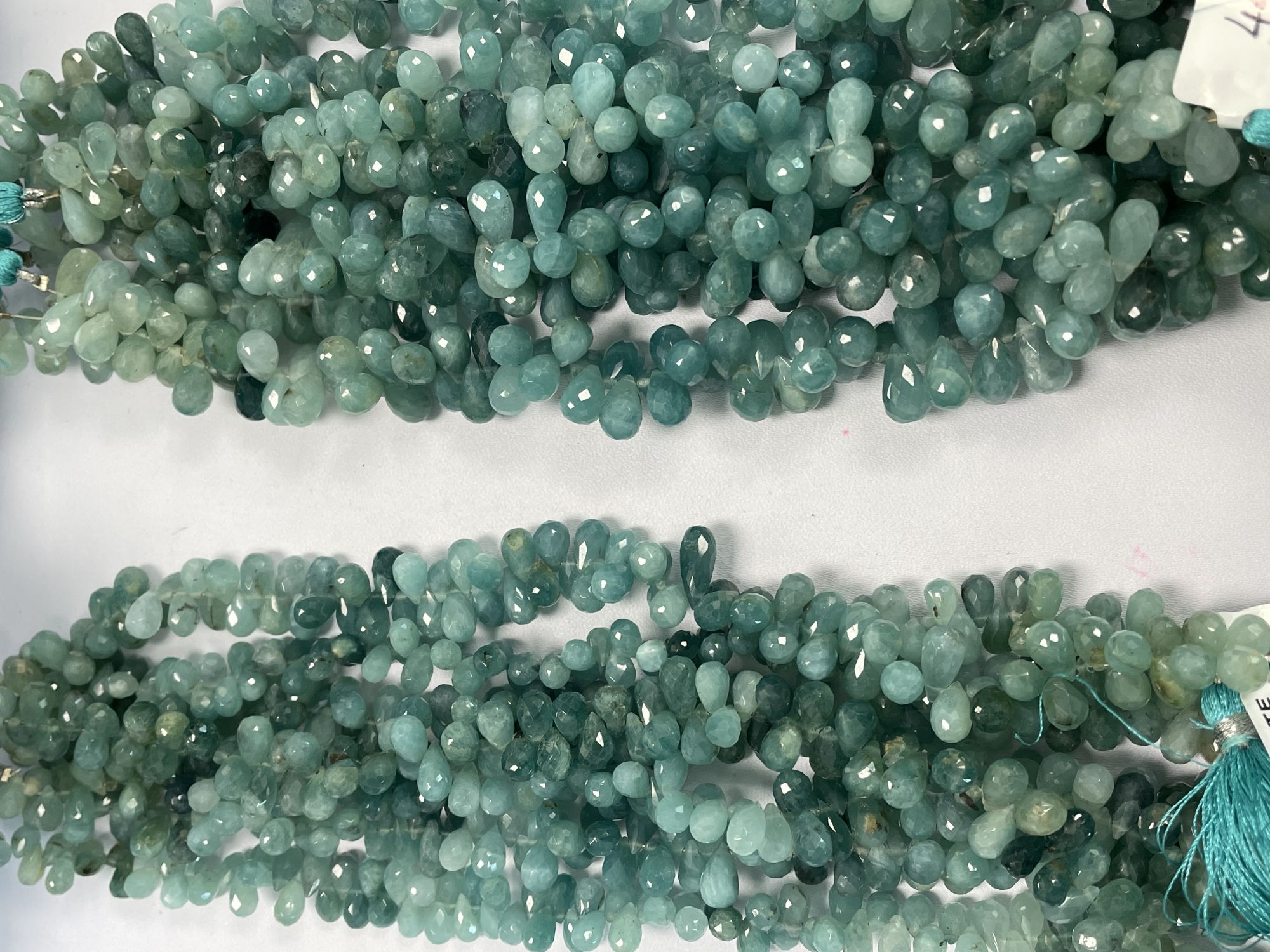 Grandidierite Drop Faceted