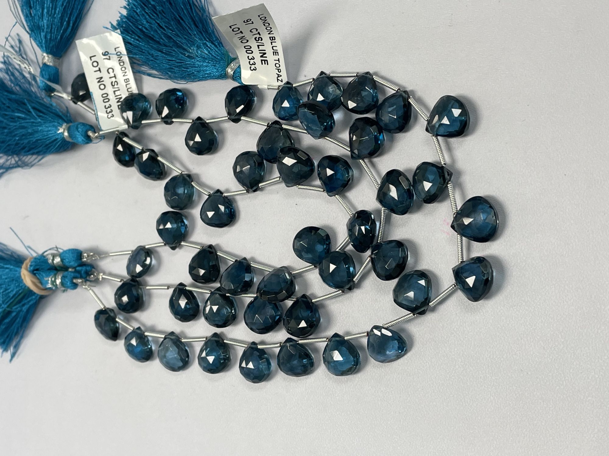 London Blue Topaz Heart Faceted