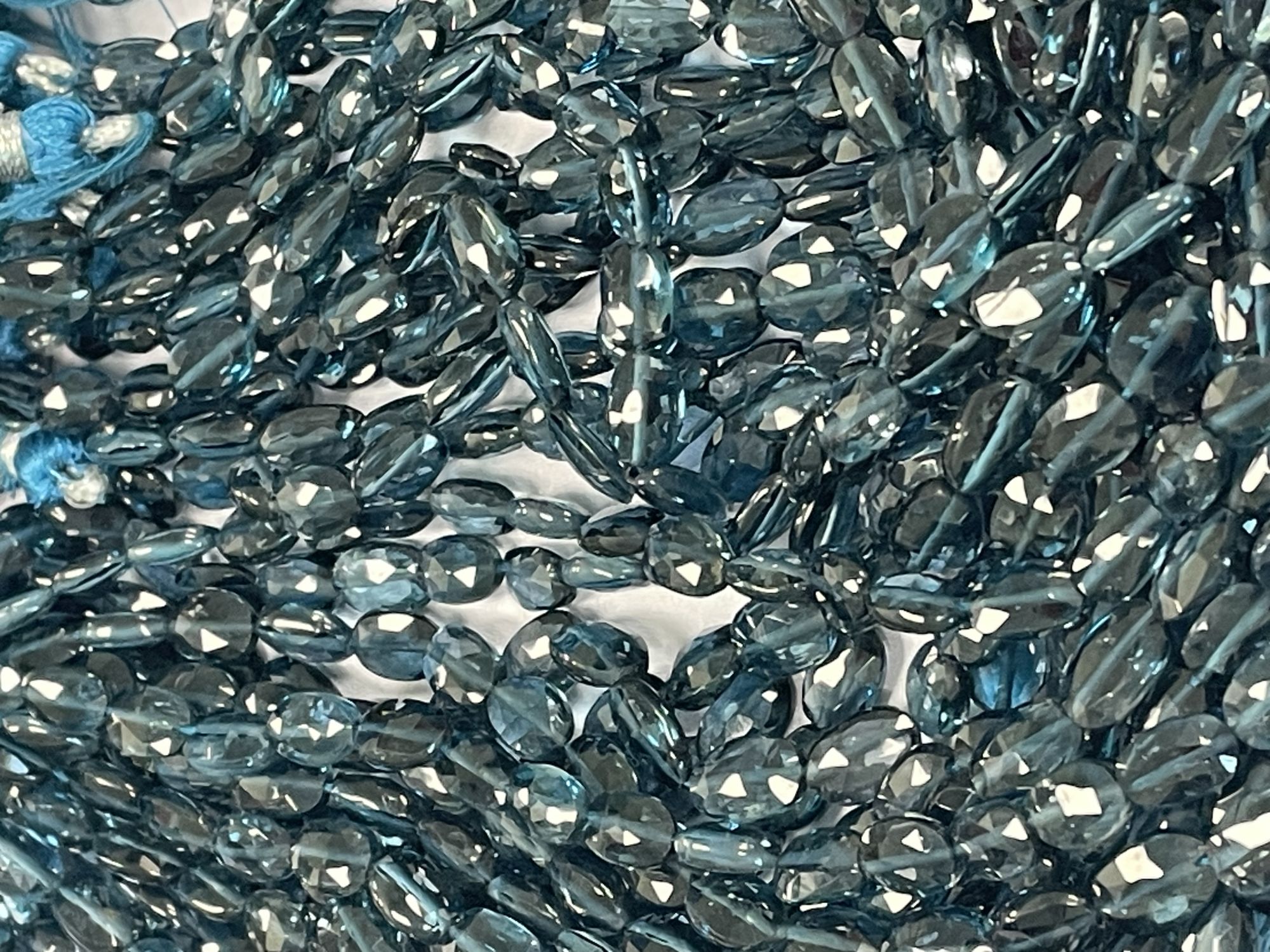 London Blue Topaz Oval Faceted