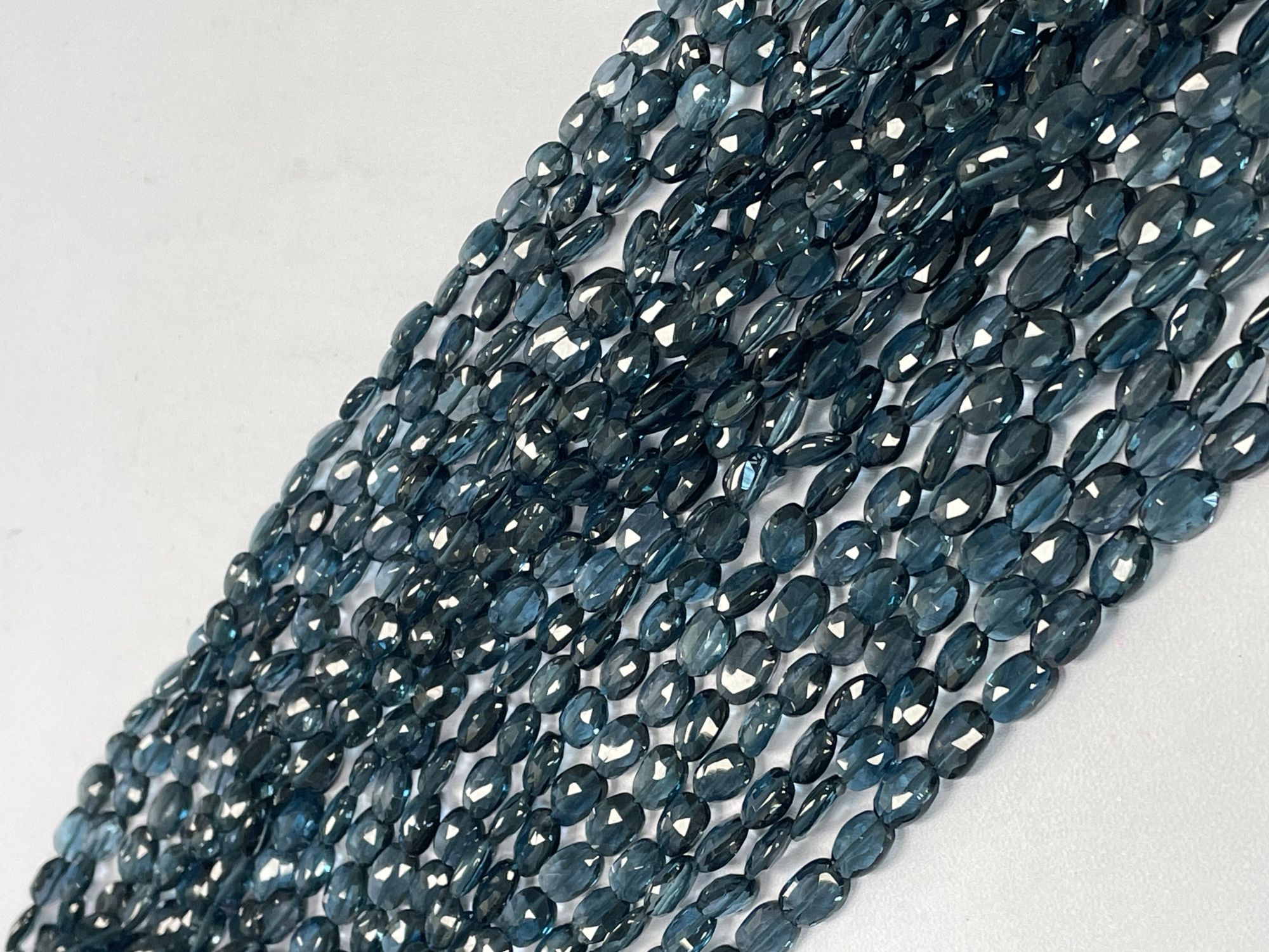 London Blue Topaz Oval Faceted