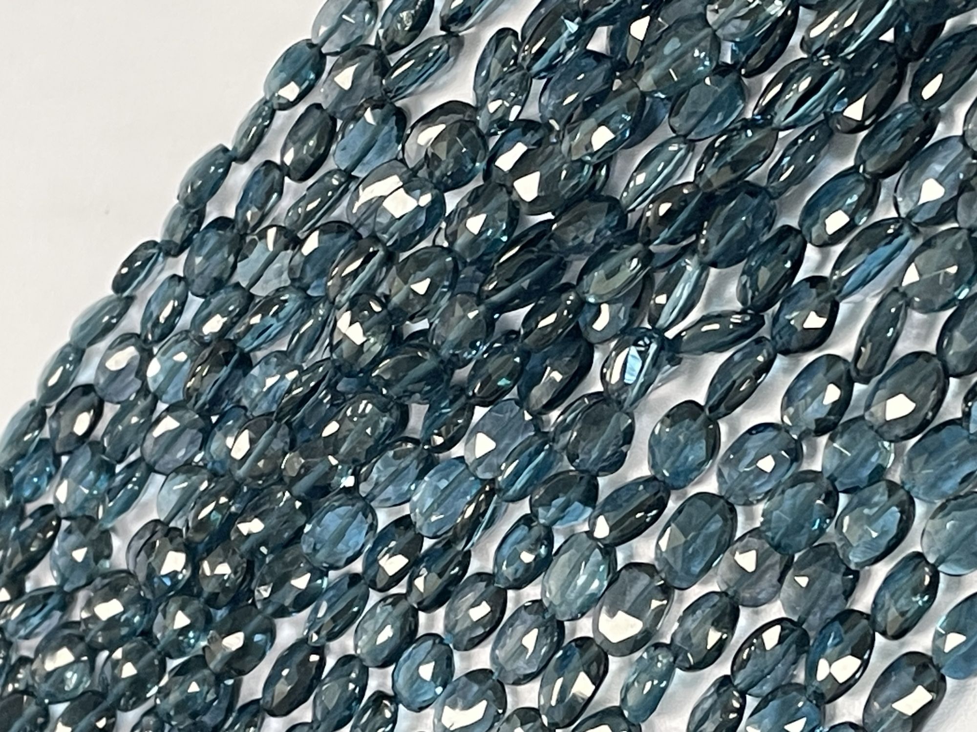 London Blue Topaz Oval Faceted