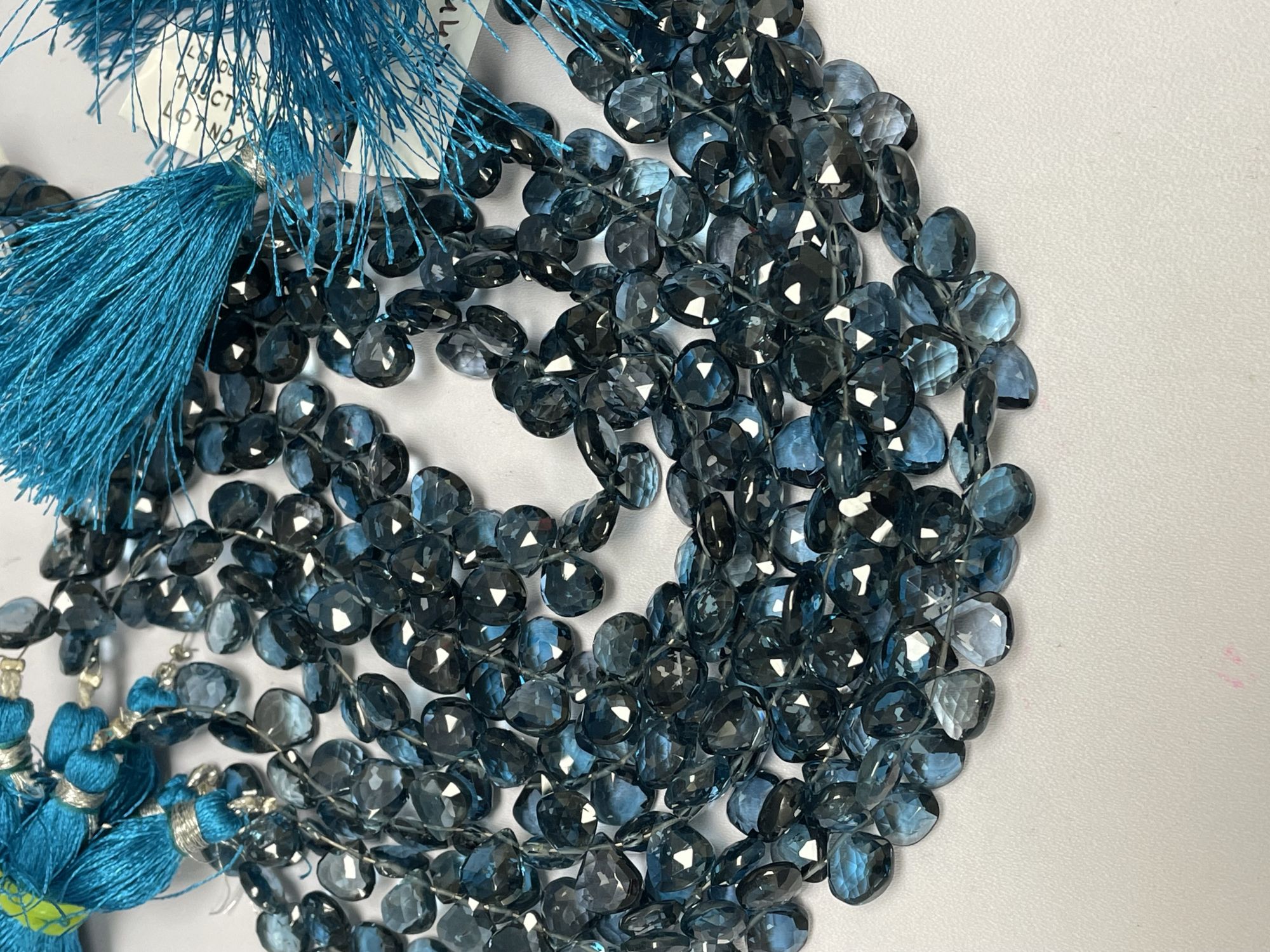 London Blue Topaz Heart Faceted