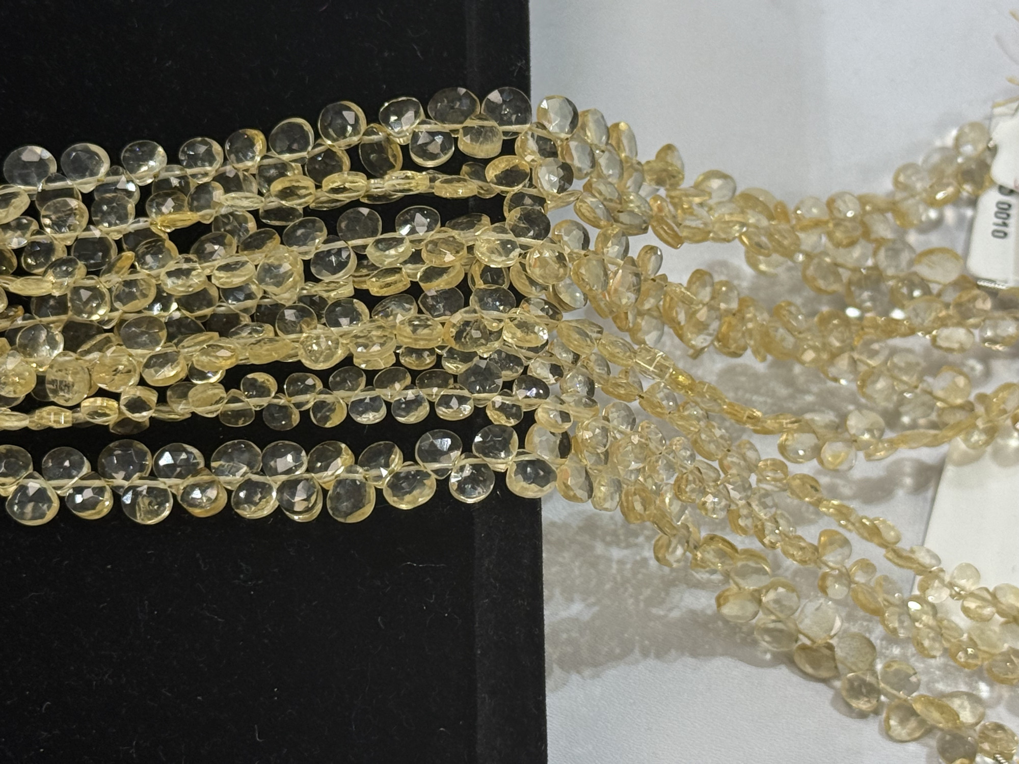 Citrine Heart Faceted