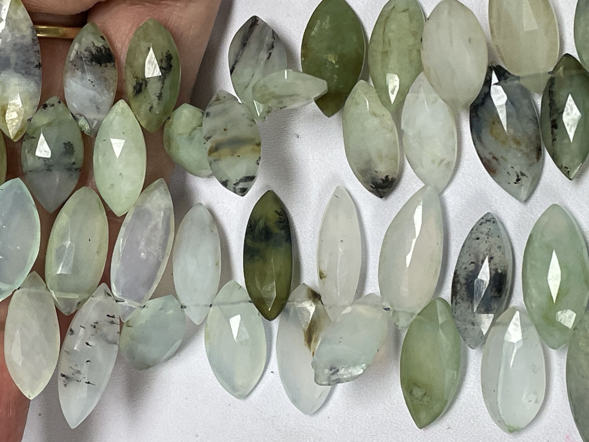 Peruvian Opal Marquise Faceted