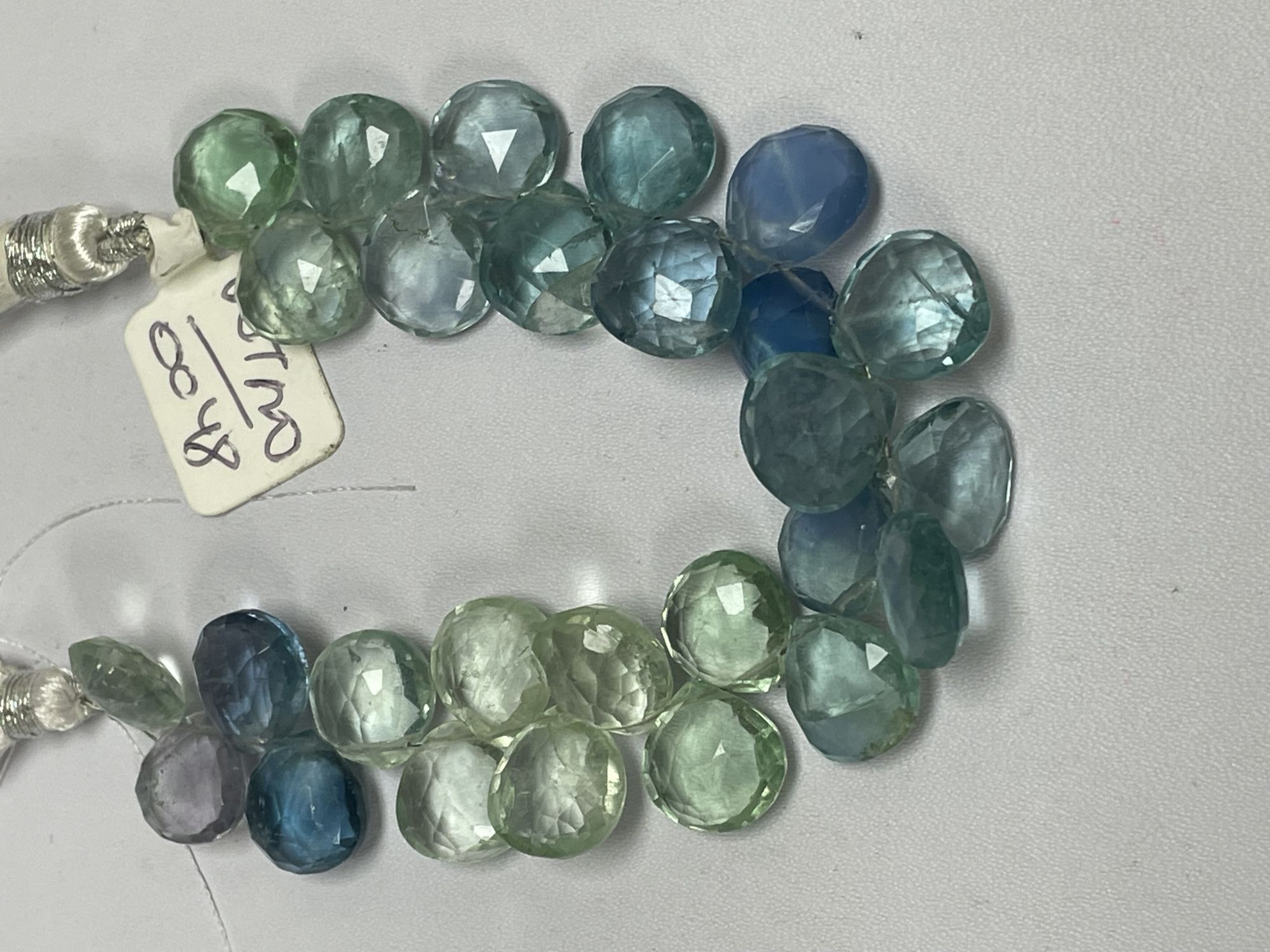 Flourite Heart Faceted